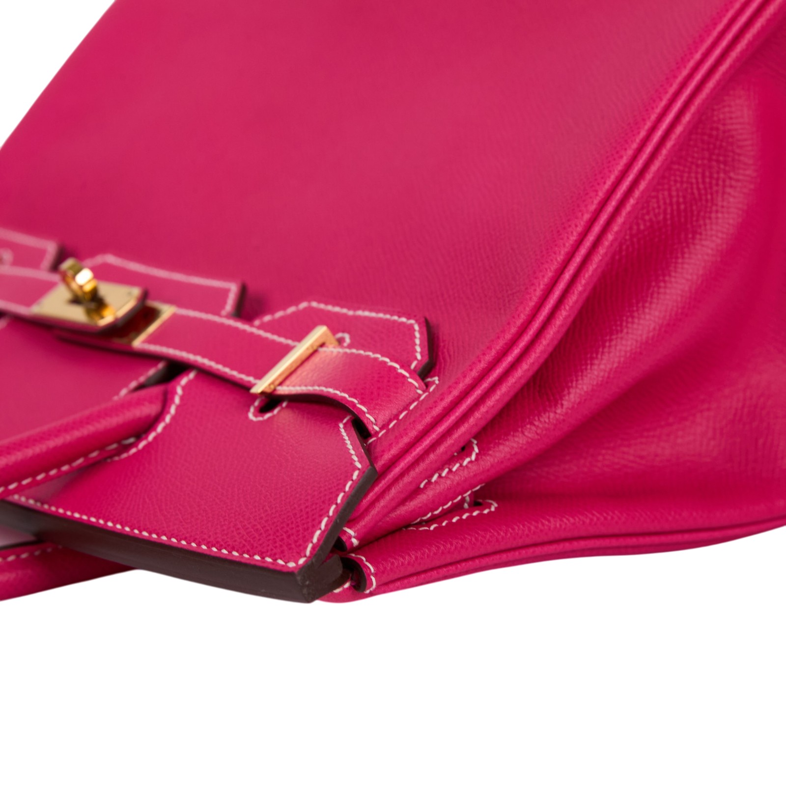 愛馬仕 Hermes Birkin Bag 柏金包 30 金色五金 Rose Tyrien H041701CCE5 /口Q刻  原廠盒子/防塵袋/鎖組/購買證明