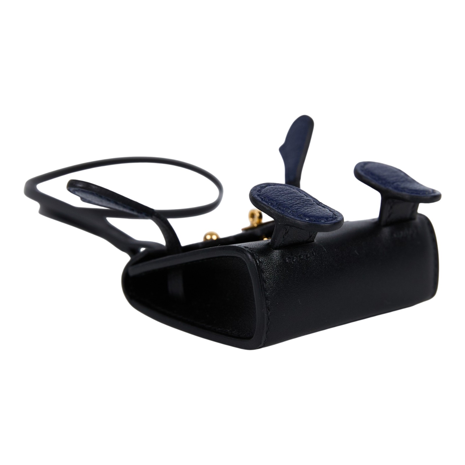 愛馬仕 Hermes Kelly Doll 包包掛飾 金色五金 黑色 H082655CCAN /W刻 黑KELLY DOLL吊飾 原廠盒子/防塵袋/購買證明