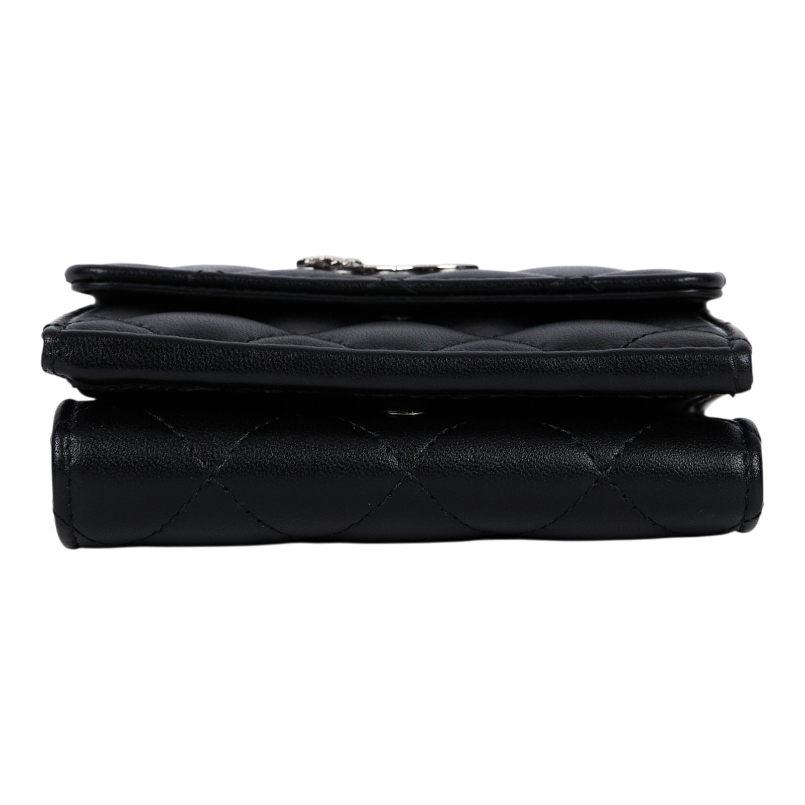 香奈兒 CHANEL 錢包 卡包 AP3725 B14929 晶片款 黑羊雙C三折短夾 原廠盒子/防塵袋/購買證明