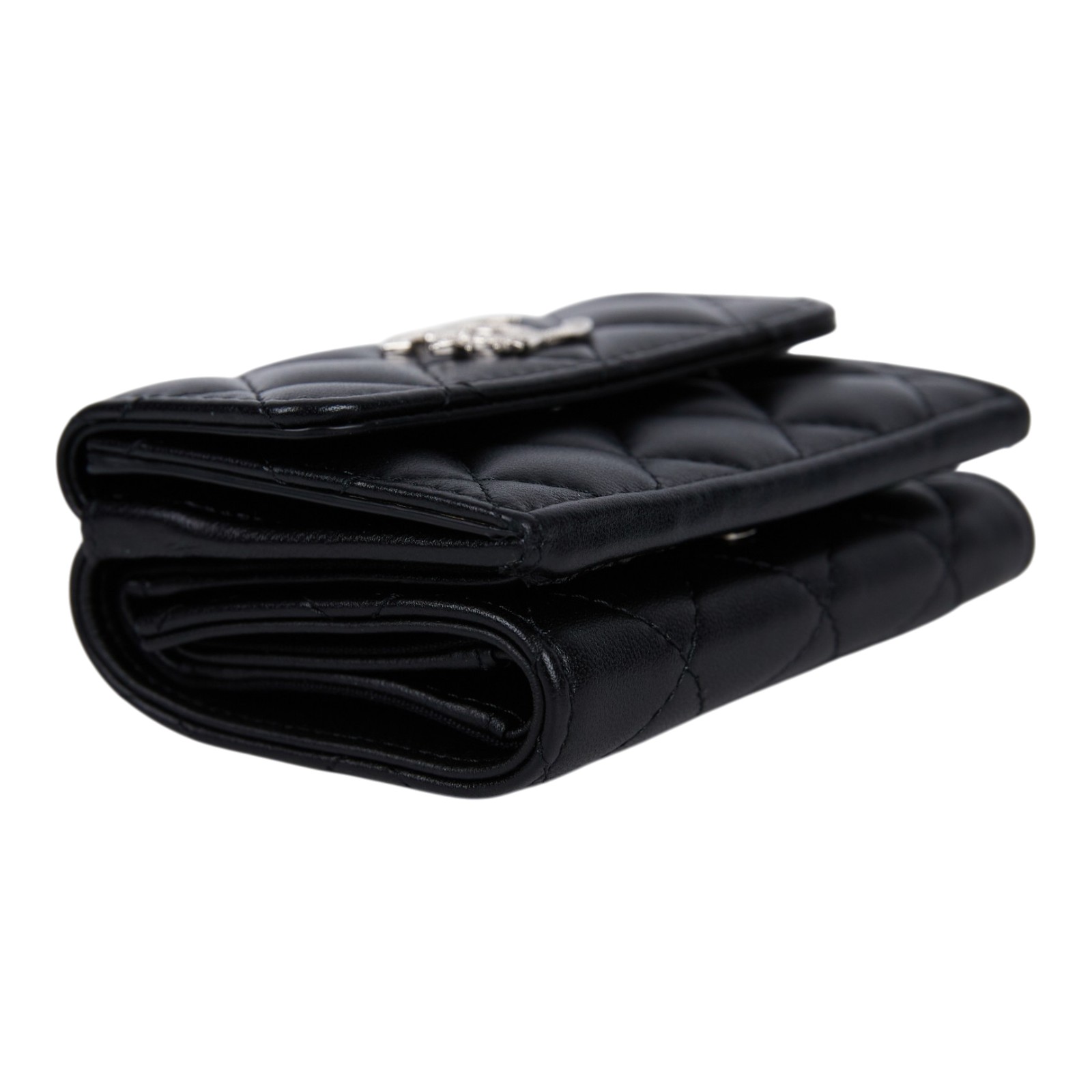 香奈兒 CHANEL 錢包 卡包 AP3725 B14929 晶片款 黑羊雙C三折短夾 原廠盒子/防塵袋/購買證明