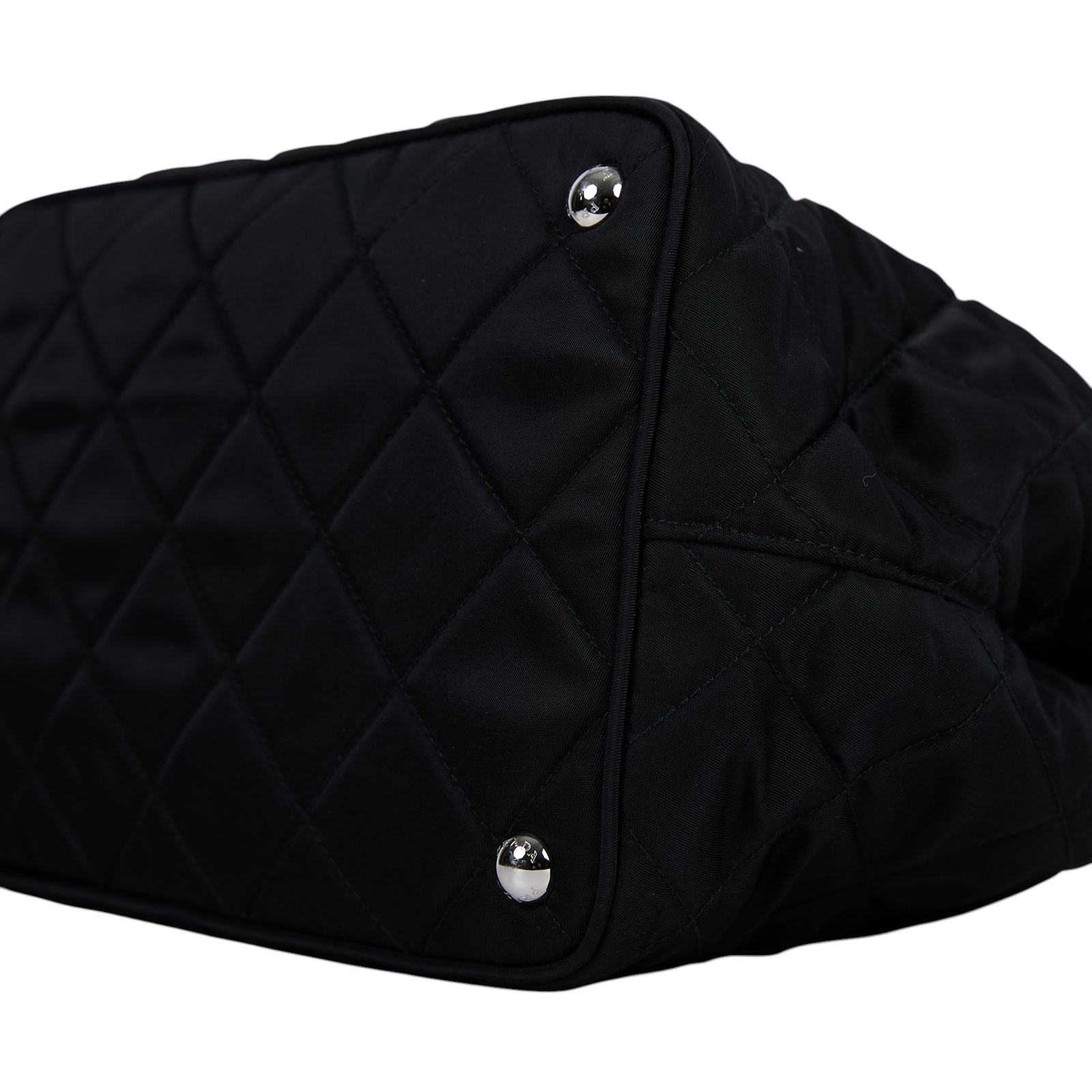 普拉達 PRADA Re-Nylon 肩背包 1BG740_2AS3 黑尼龍TOTE 防塵袋/背帶