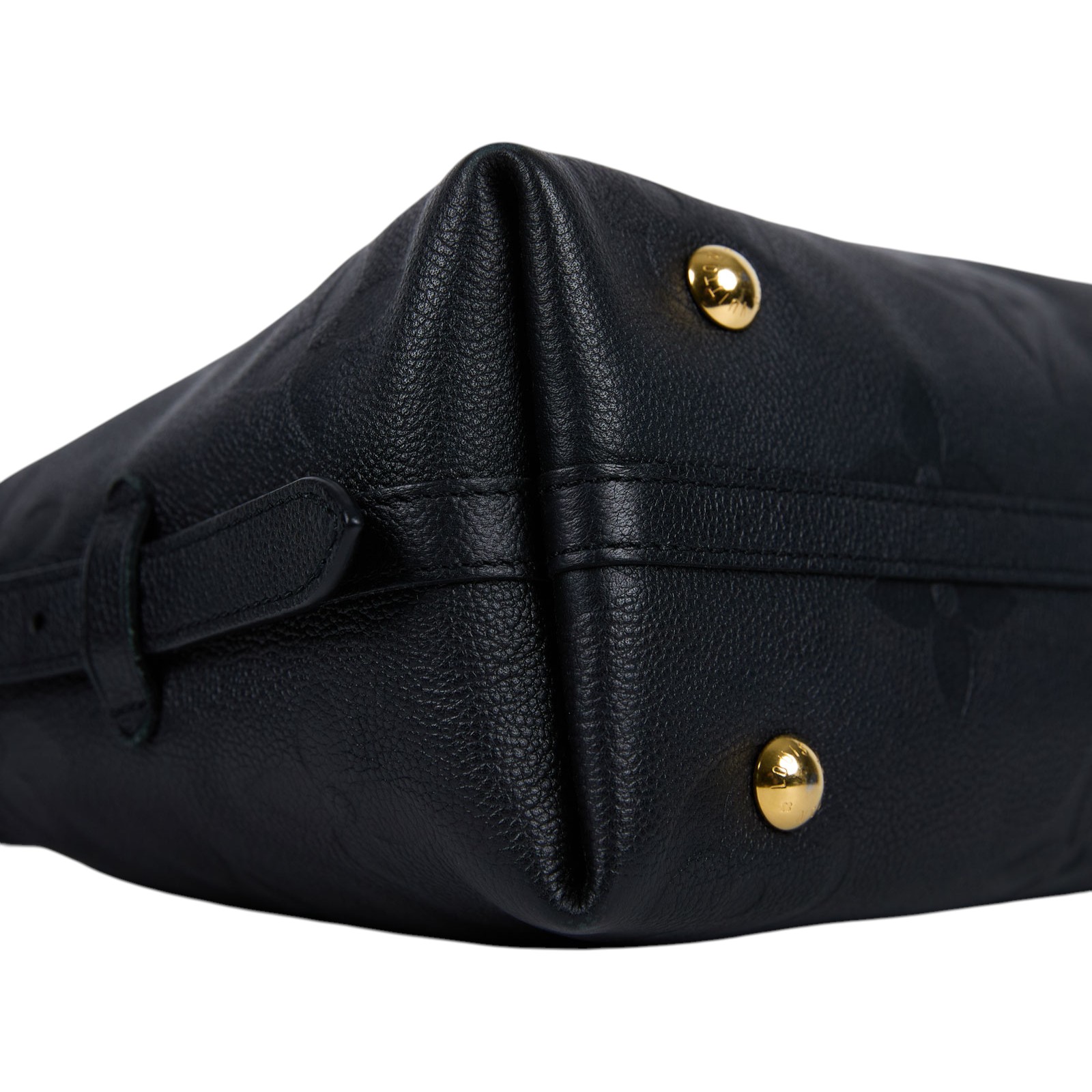 路易威登 LOUIS VUITTON CarryAll PM  黑色 牛皮 肩背包 M46288 晶片款 黑牛皮壓紋CARRYALL PM 防塵袋/內袋