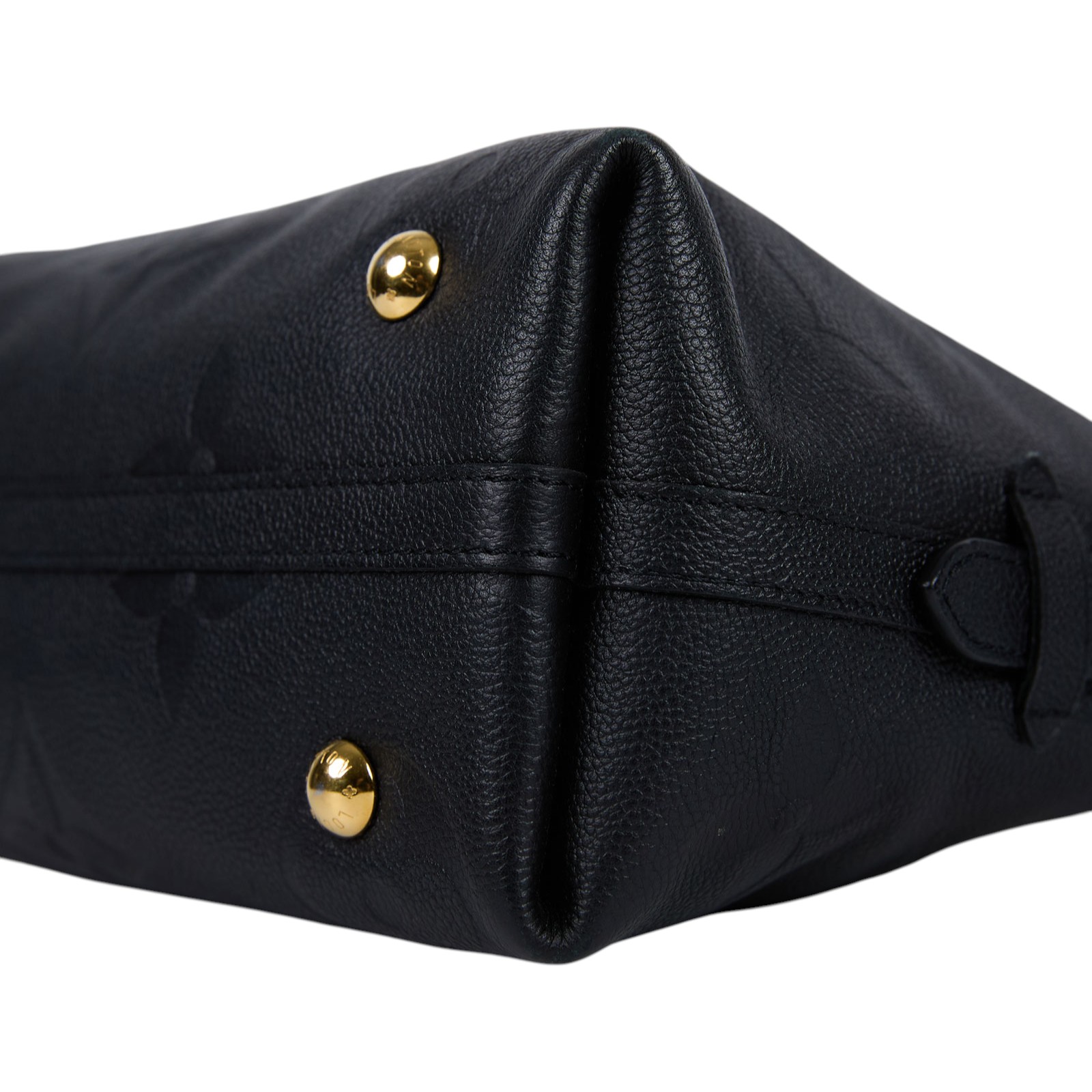 路易威登 LOUIS VUITTON CarryAll PM  黑色 牛皮 肩背包 M46288 晶片款 黑牛皮壓紋CARRYALL PM 防塵袋/內袋