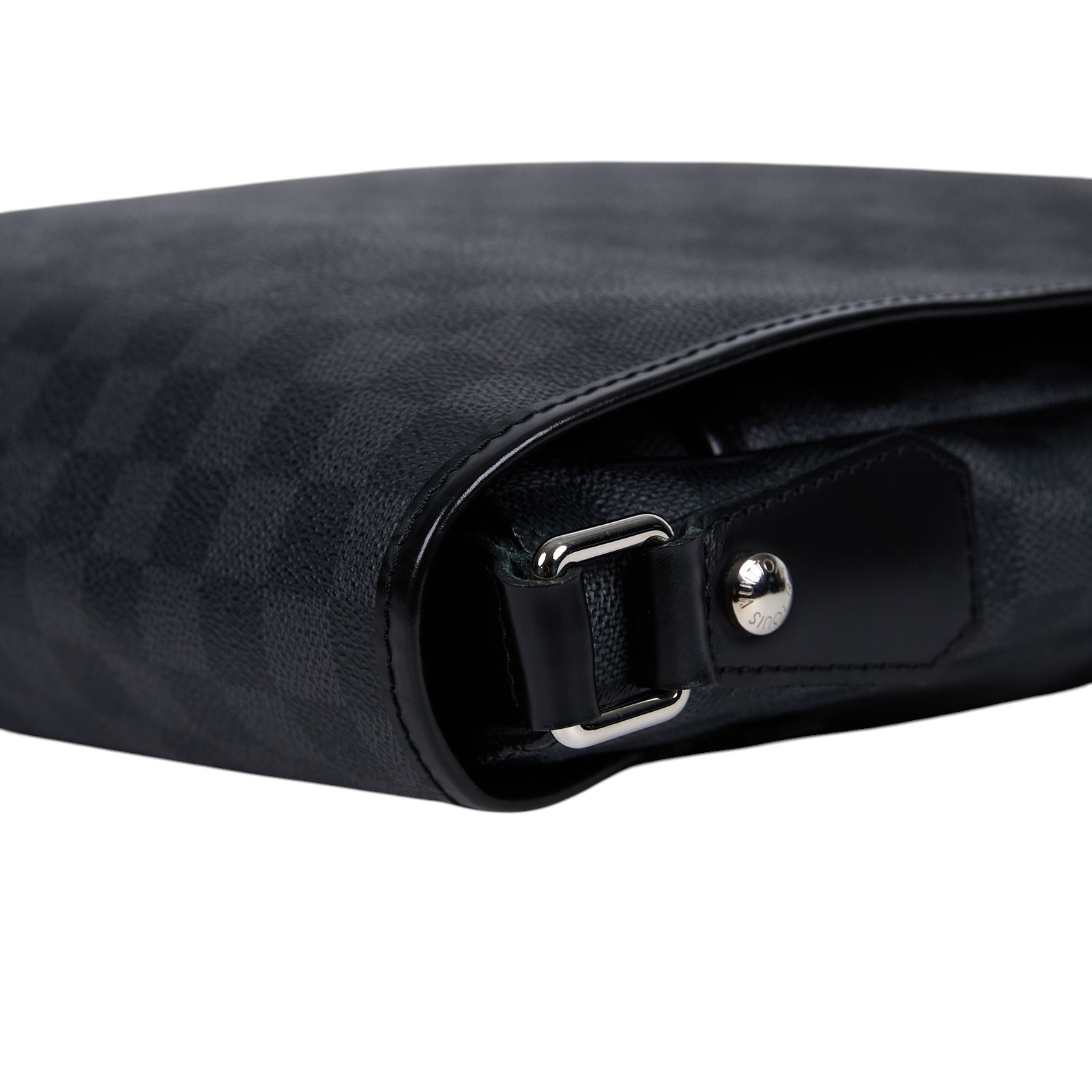 路易威登 LOUIS VUITTON Daniel MM 棋盤格 紋斜背包 N58029 黑棋盤DANIEL MM 防塵袋