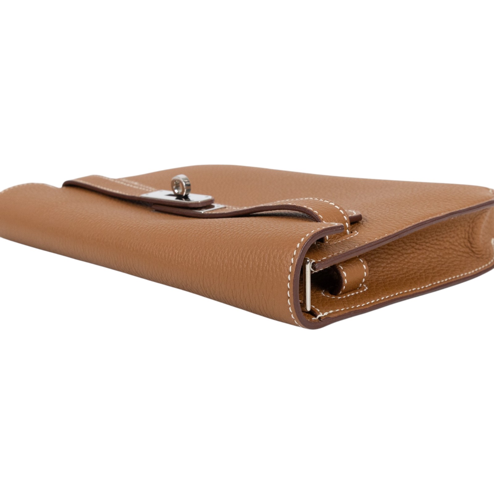 愛馬仕 Hermes kelly Depeches 25 手拿包 DP25 BCT503FB B刻金棕銀釦KELLY DEPECHES 25 無附屬品