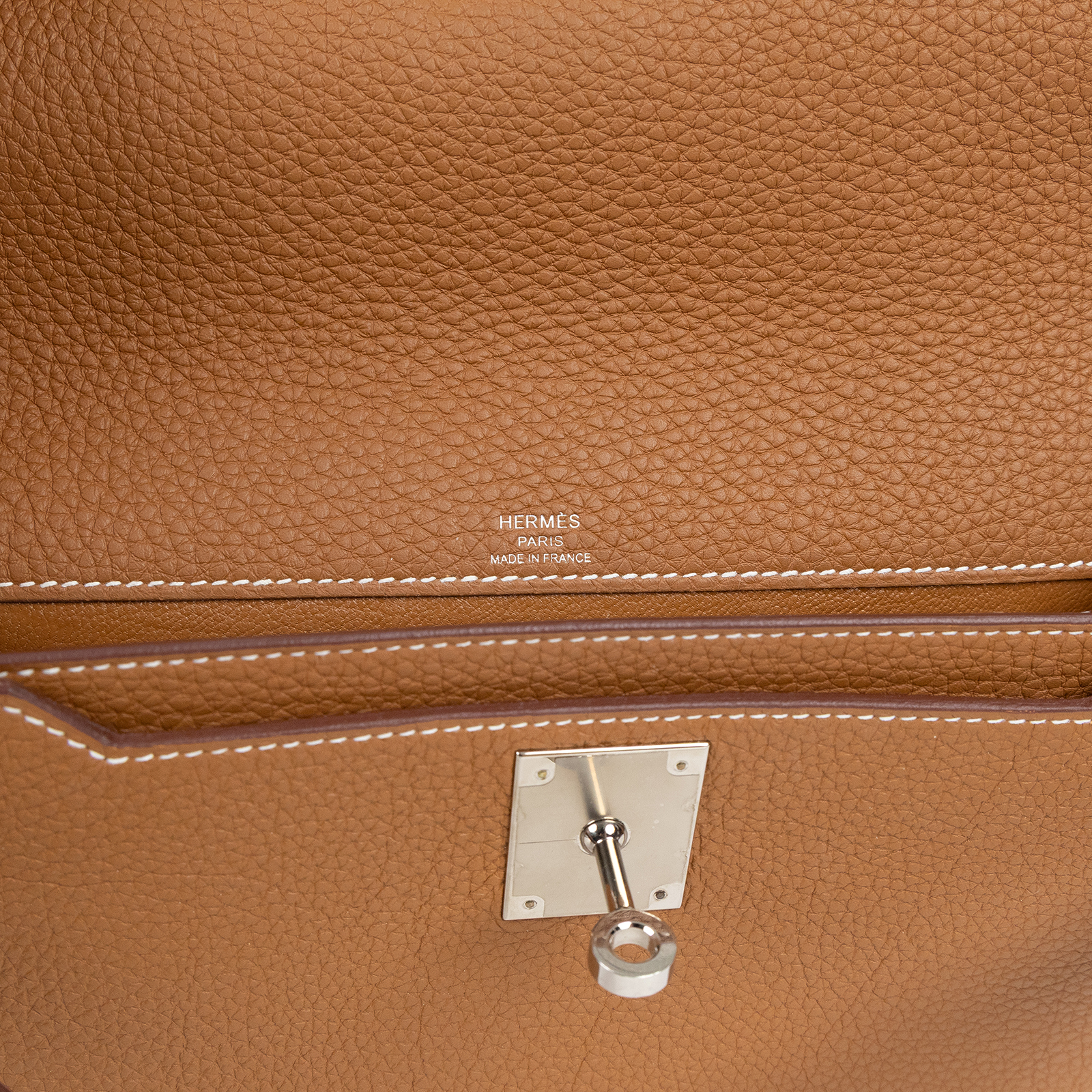 愛馬仕 Hermes kelly Depeches 25 手拿包 DP25 BCT503FB B刻金棕銀釦KELLY DEPECHES 25 無附屬品