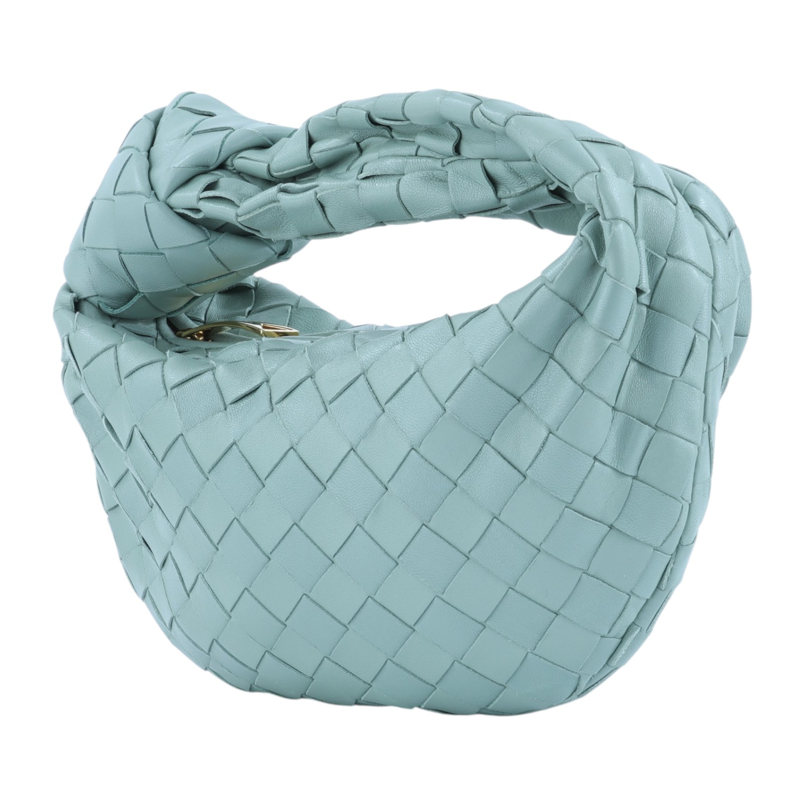 寶緹嘉 BOTTEGA VENETA Mini Jodie 手提包 651876VCPP5 鼠尾草綠MINI JODIE 防塵袋