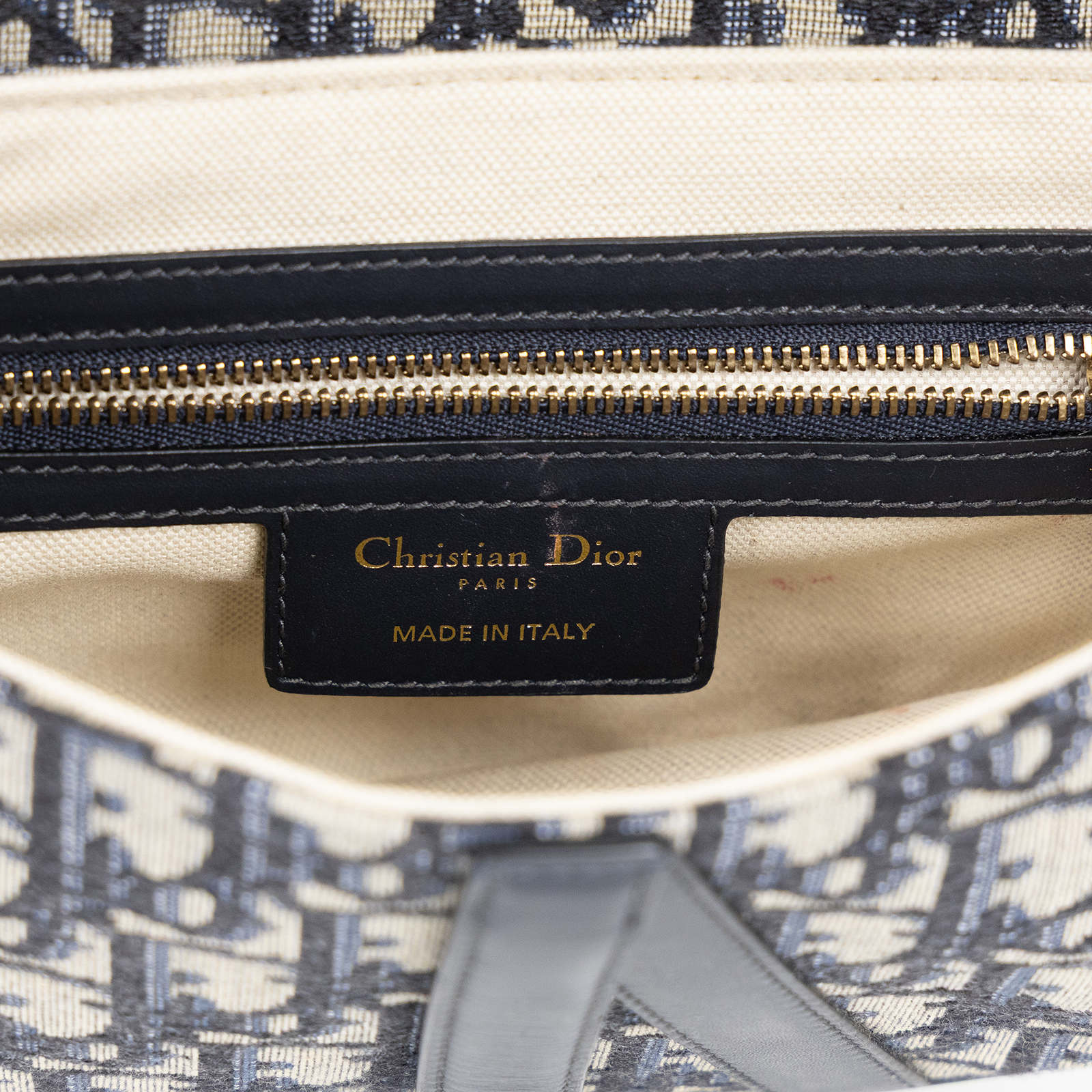 迪奧 CHRISTIAN DIOR Saddle 馬鞍袋  M0455CTZQ 藍DIOR SADDLE 防塵袋(無長背帶)