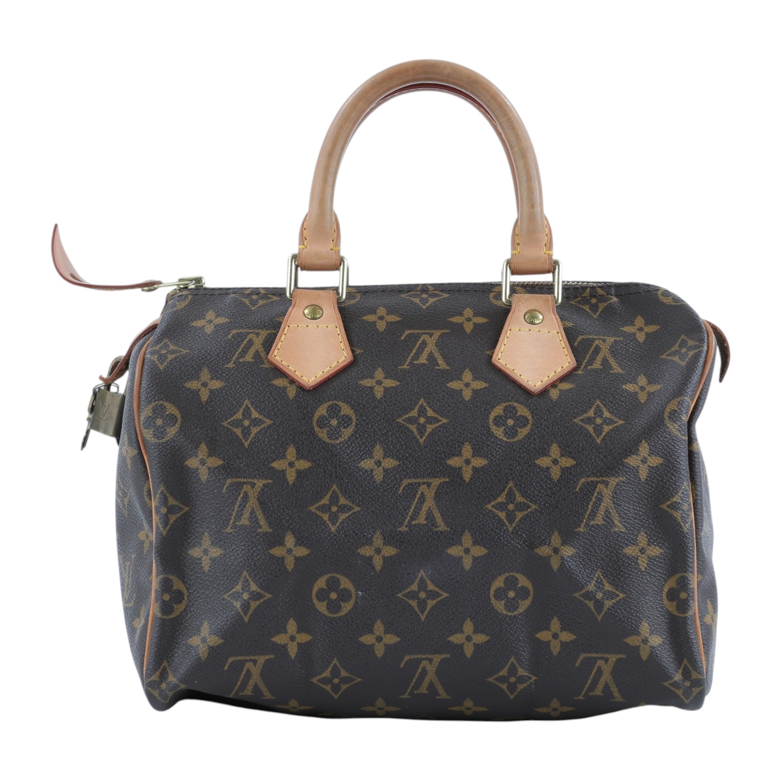 路易威登 LOUIS VUITTON Speedy 25 手提波士頓包 經典帆布 M41528 原花SPEEDY25 防塵袋/鎖組