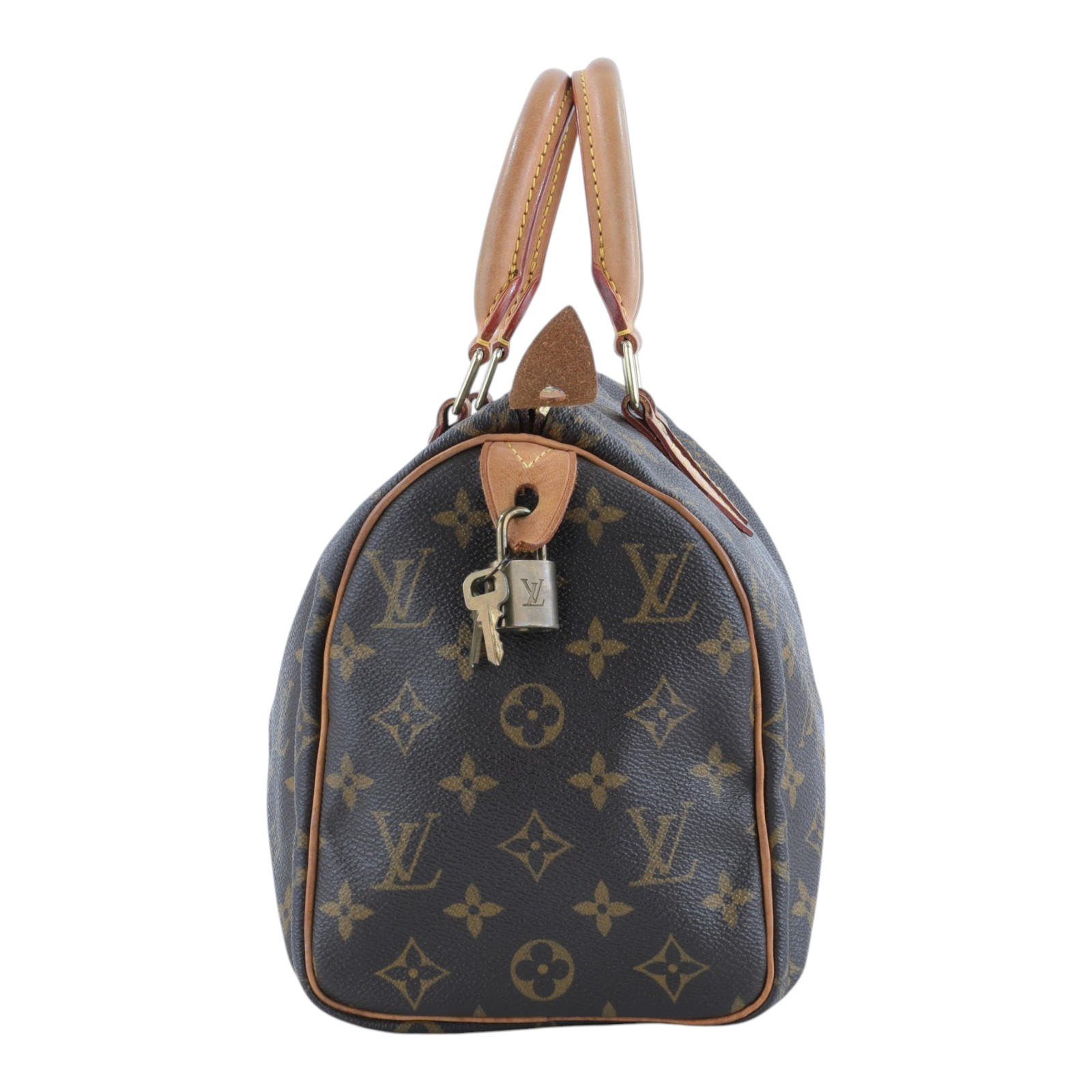 路易威登 LOUIS VUITTON Speedy 25 手提波士頓包 經典帆布 M41528 原花SPEEDY25 防塵袋/鎖組