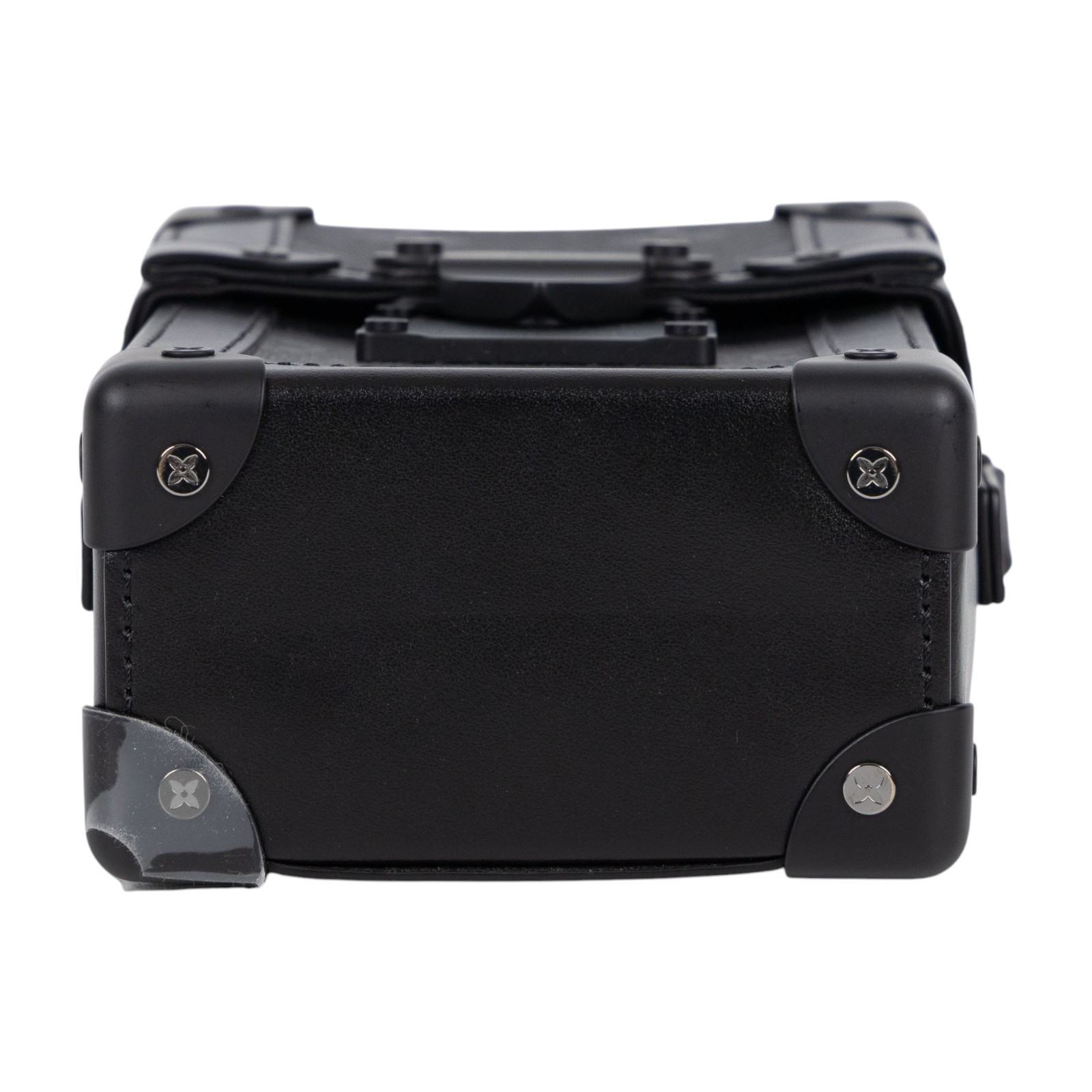 路易威登 LOUIS VUITTON Vertical Trunk 硬殼 肩背 斜背包 M82077 晶片款 黑原花VERTICAL TRUNK 防塵袋/背帶