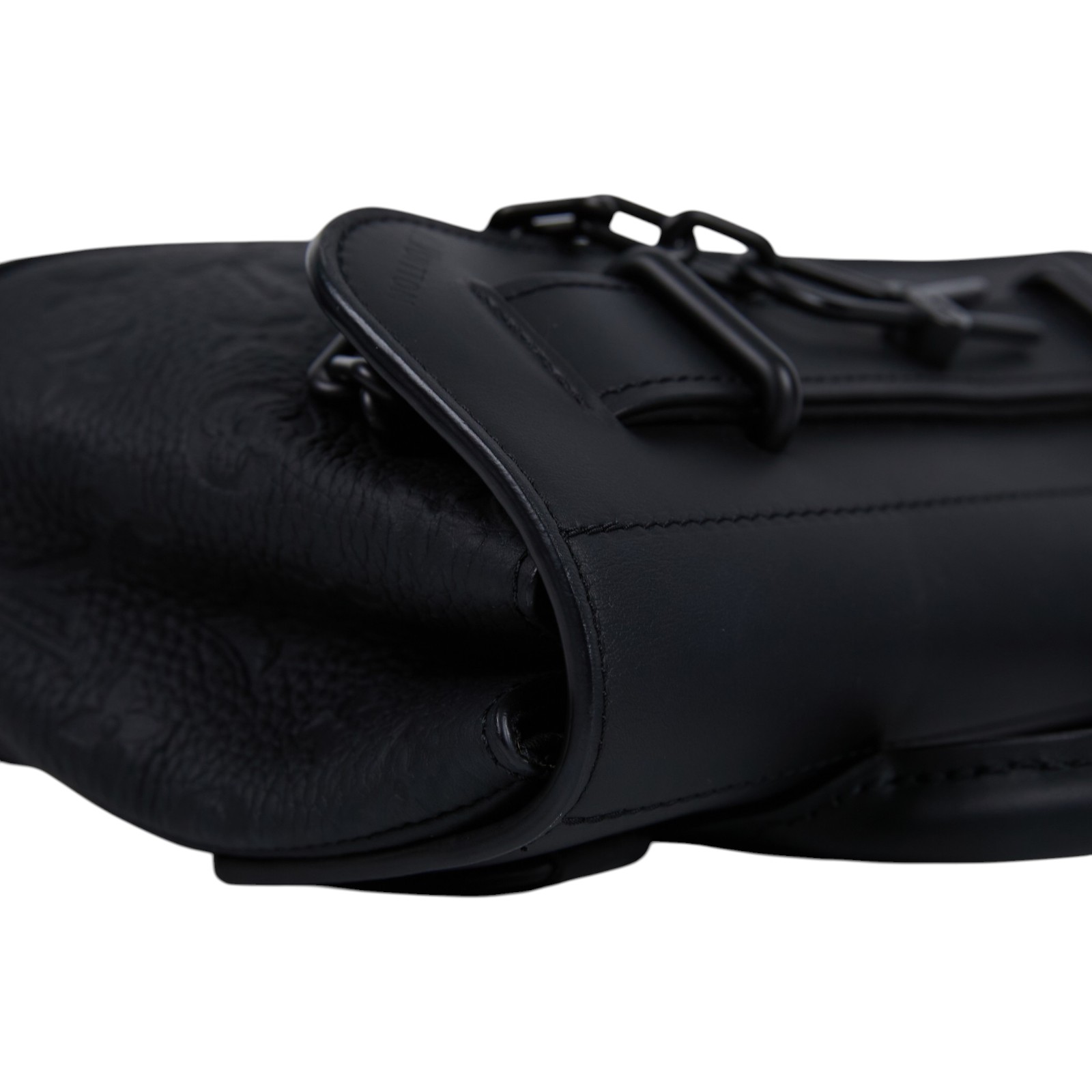 路易威登 LOUIS VUITTON Steamer PM 肩背包 郵差包 斜背包 M24436 晶片款 黑原花皮革Steamer PM 防塵袋/背帶