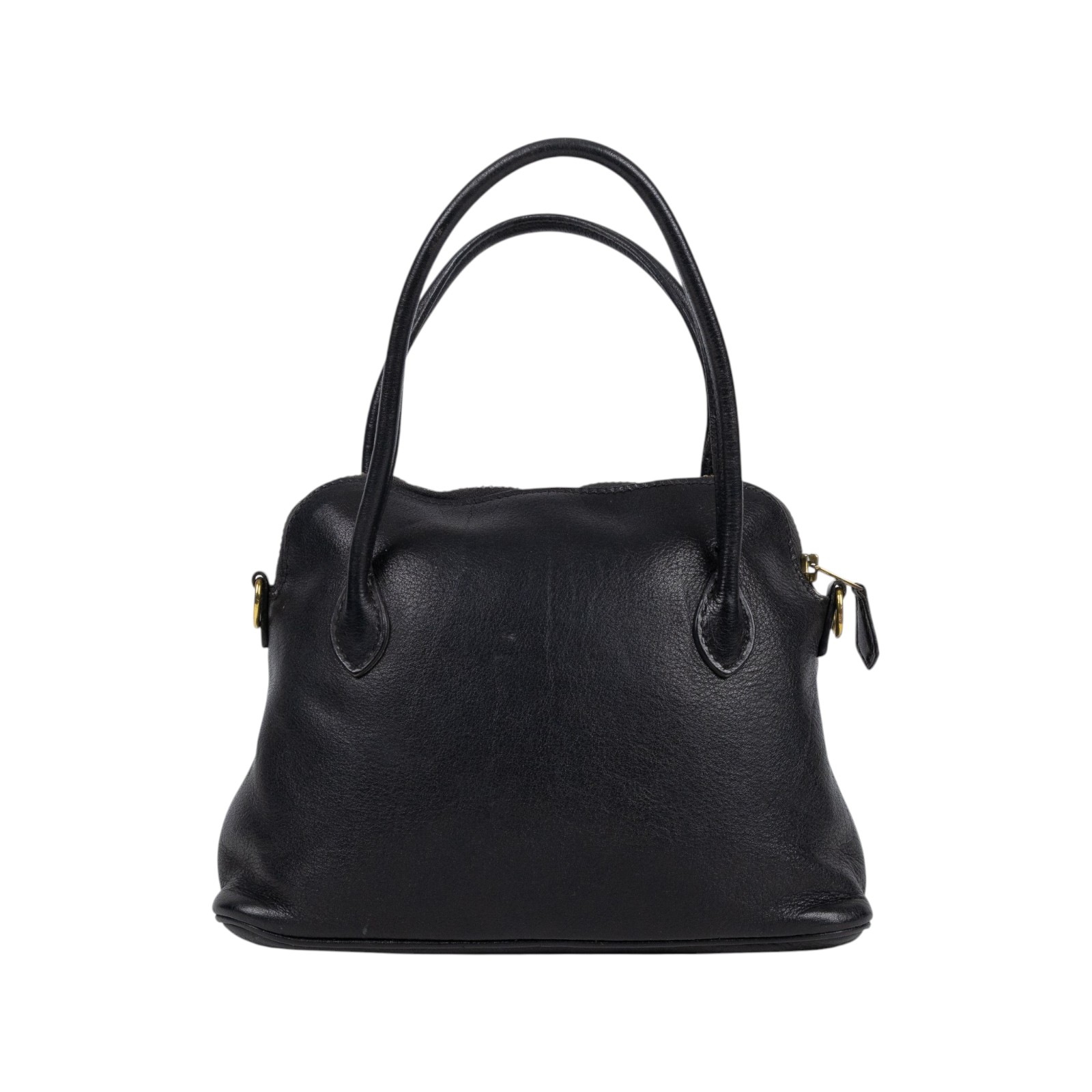 愛馬仕 Hermes Bolide Bag 1923 柏莉包 mini BLM ○刻(刻印不明) 黑BOLIDE MINI 背帶(刻印變淡年分不明)