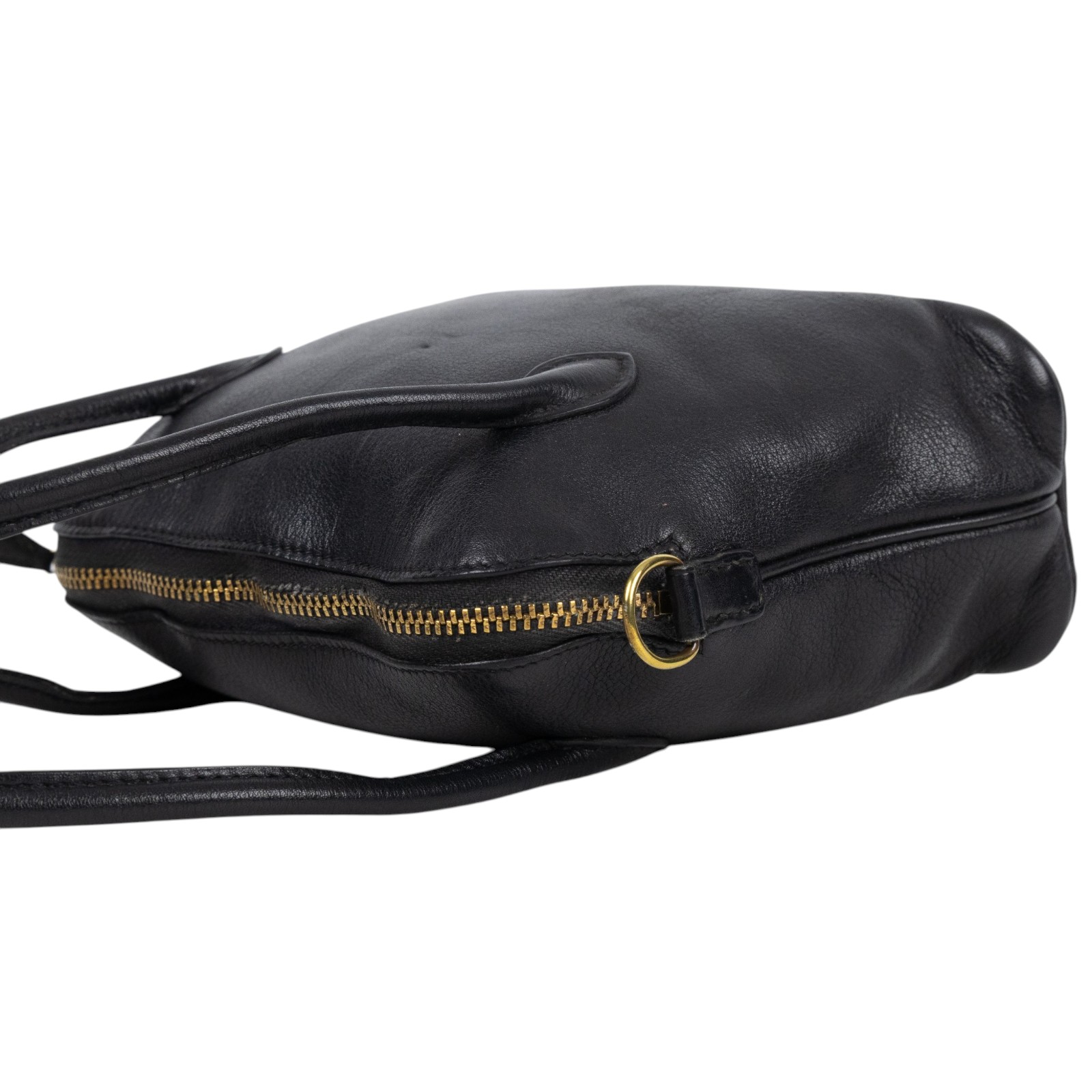 愛馬仕 Hermes Bolide Bag 1923 柏莉包 mini BLM ○刻(刻印不明) 黑BOLIDE MINI 背帶(刻印變淡年分不明)