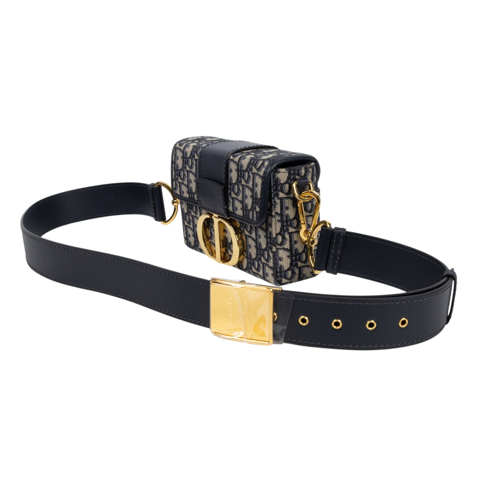 迪奧 CHRISTIAN DIOR 30 Montaigne 肩背手提包 M9204UTZQ 老花蒙田BOX 原廠盒子/防塵袋/背帶/保證卡/購買證明