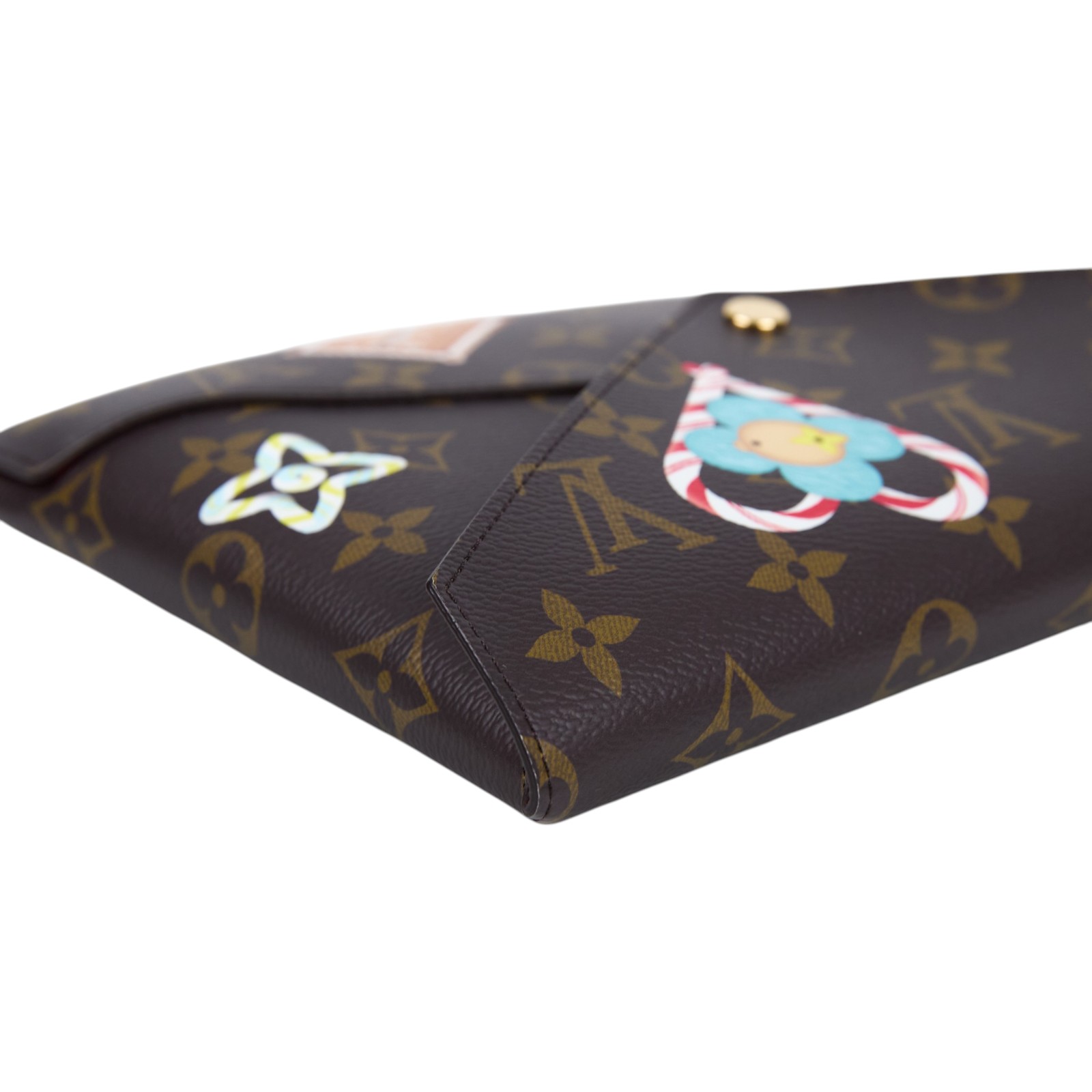路易威登 LOUIS VUITTON Kirigami Pochette 手拿包 M12203 晶片款 聖誕限定系列手拿包 防塵袋