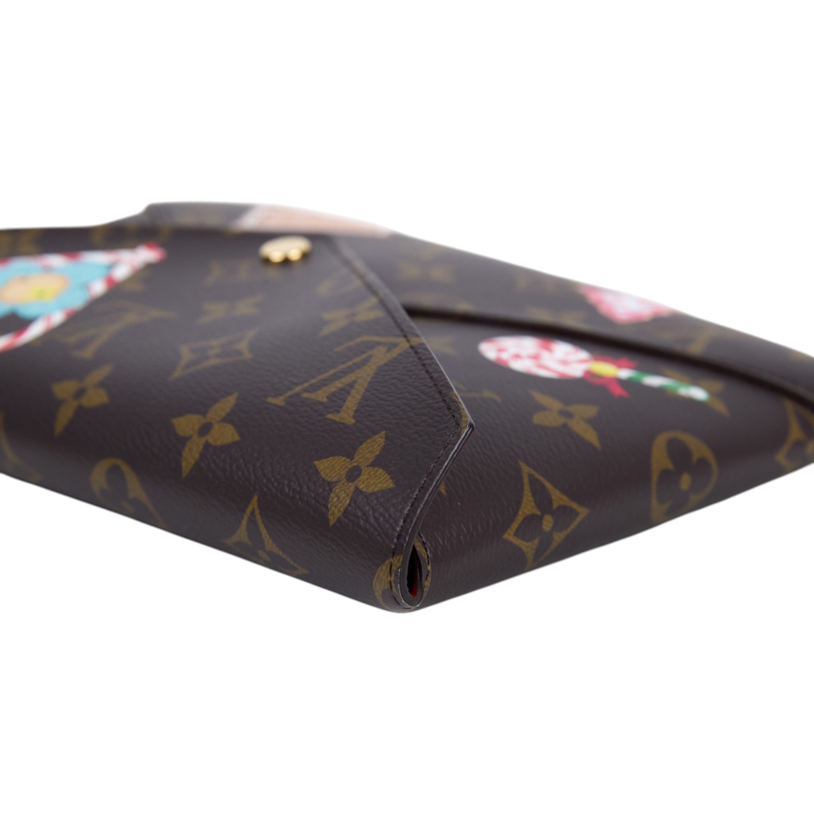 路易威登 LOUIS VUITTON Kirigami Pochette 手拿包 M12203 晶片款 聖誕限定系列手拿包 防塵袋