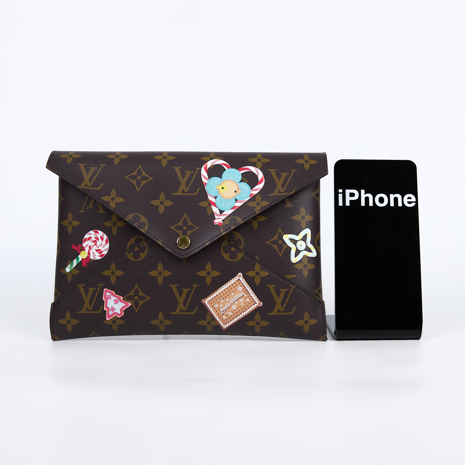 路易威登 LOUIS VUITTON Kirigami Pochette 手拿包 M12203 晶片款 聖誕限定系列手拿包 防塵袋