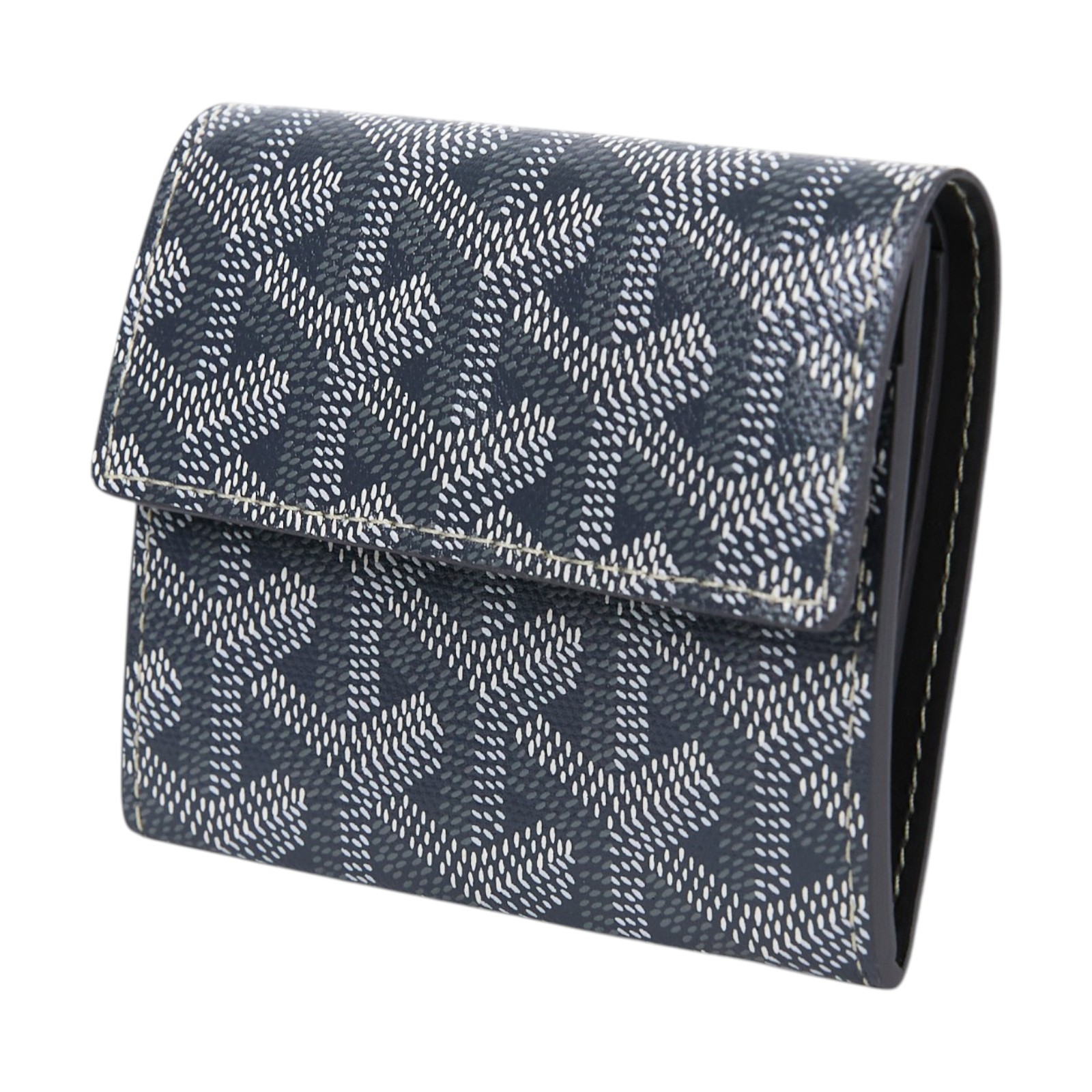 高雅德 GOYARD Marigny Wallet 零錢包 MARIGNPMLTY 灰掀蓋卡包 無附屬品