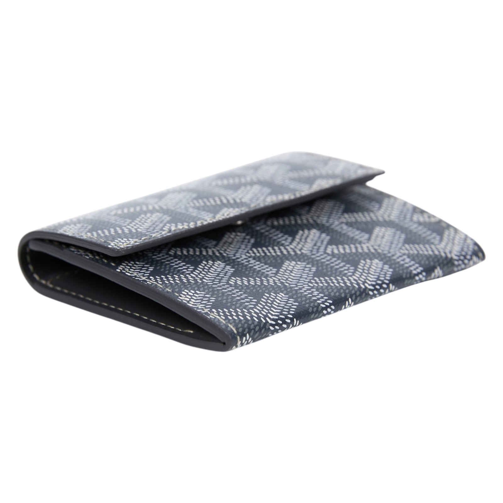 高雅德 GOYARD Marigny Wallet 零錢包 MARIGNPMLTY 灰掀蓋卡包 無附屬品