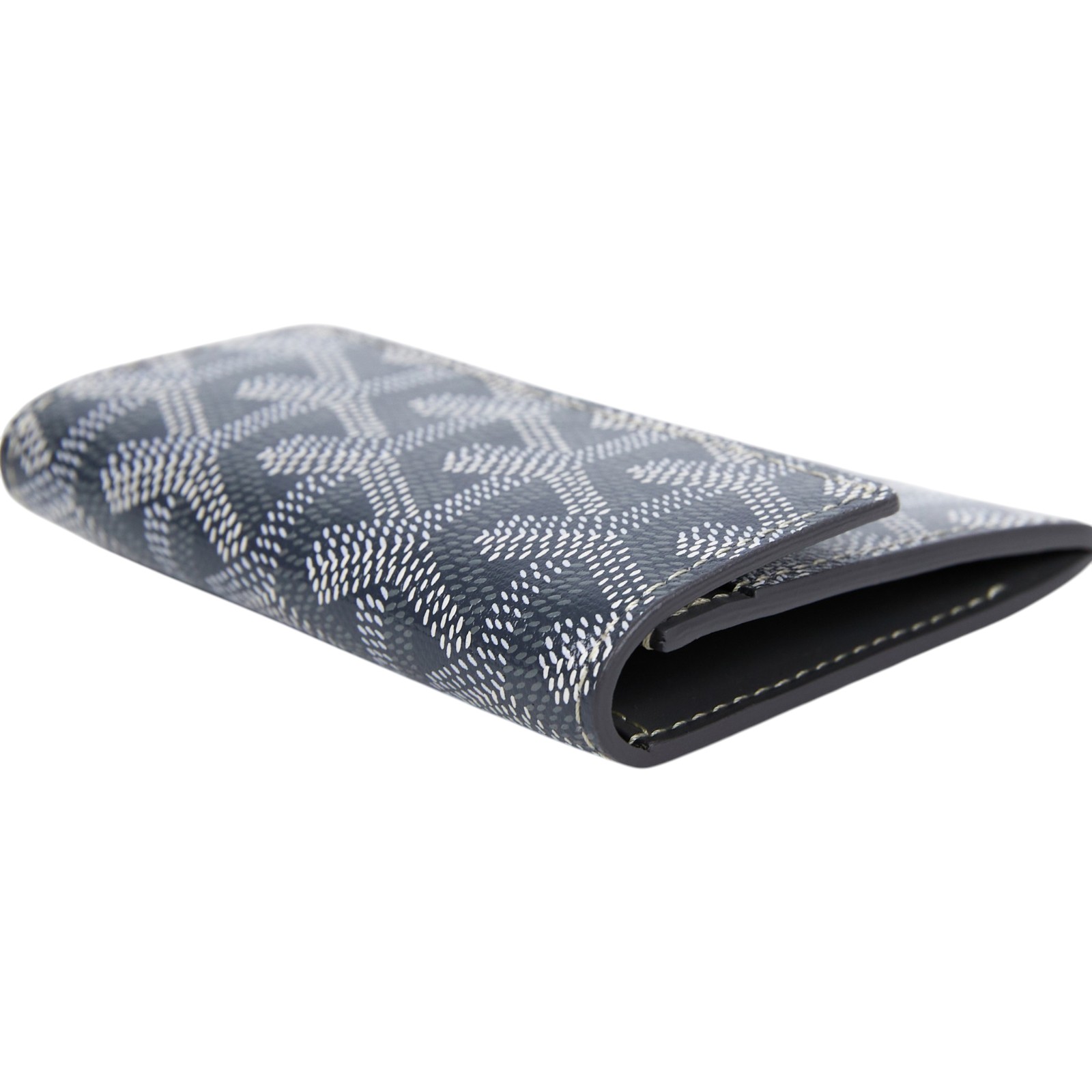 高雅德 GOYARD Marigny Wallet 零錢包 MARIGNPMLTY 灰掀蓋卡包 無附屬品