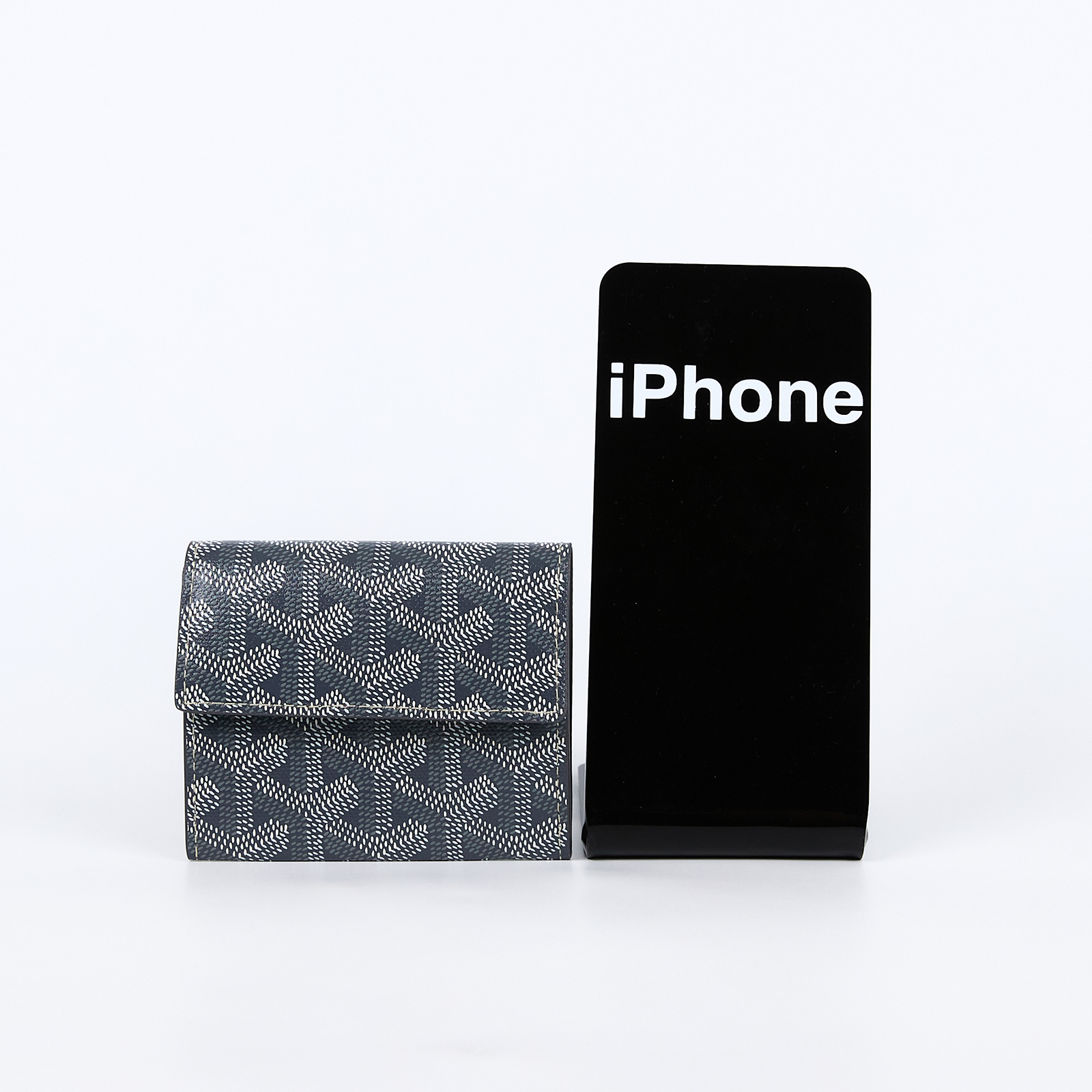 高雅德 GOYARD Marigny Wallet 零錢包 MARIGNPMLTY 灰掀蓋卡包 無附屬品