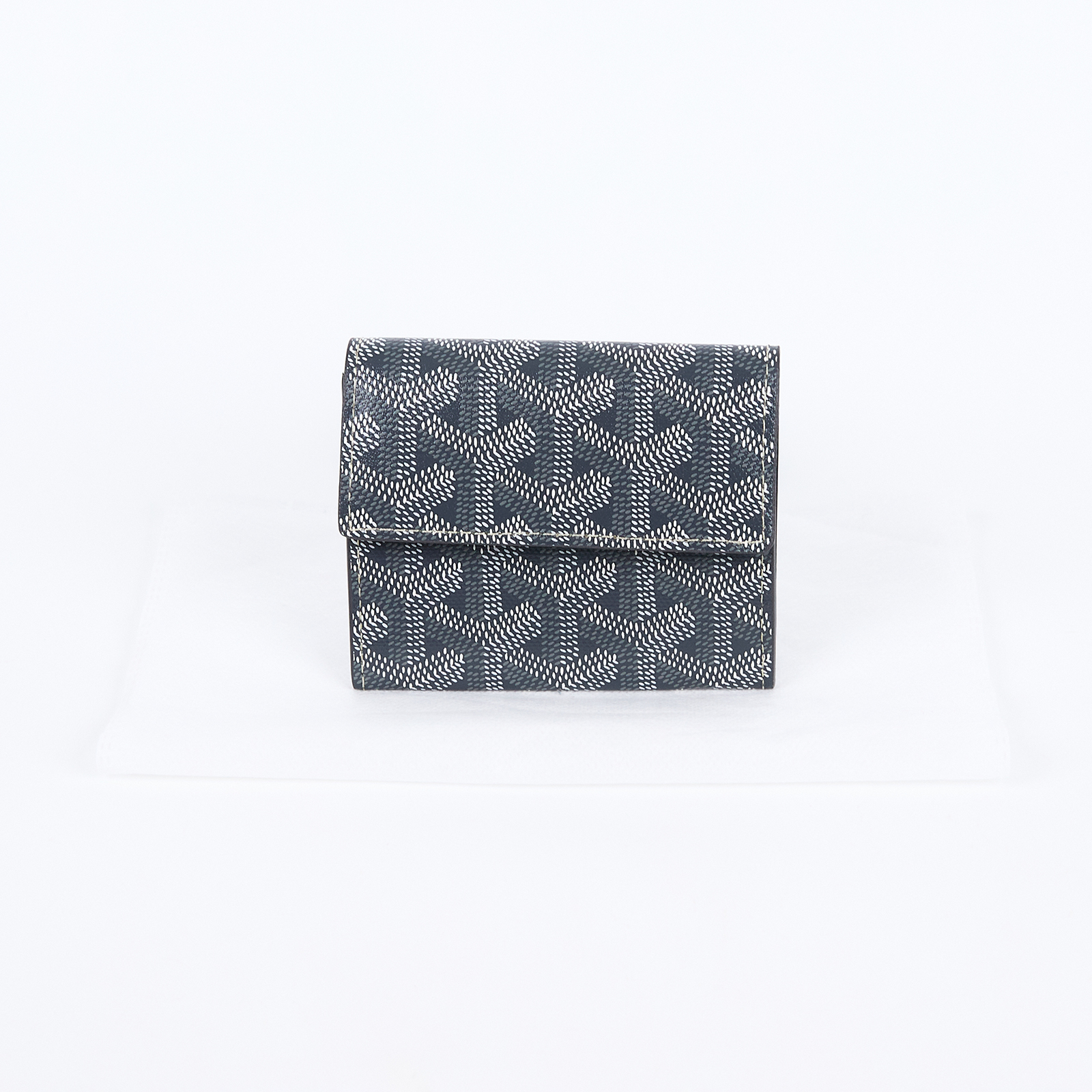 高雅德 GOYARD Marigny Wallet 零錢包 MARIGNPMLTY 灰掀蓋卡包 無附屬品