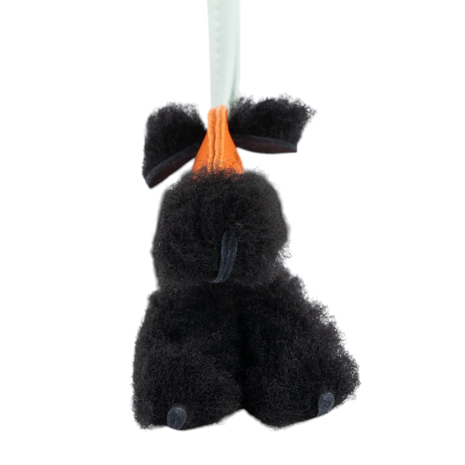 愛馬仕 Hermes Budy charm 吊飾 包掛 狐狸㹴犬 黑色 火焰橙 辣薄荷綠 H083349CACH K刻 橘拚黑毛貴賓狗BUDY吊飾 原廠盒子