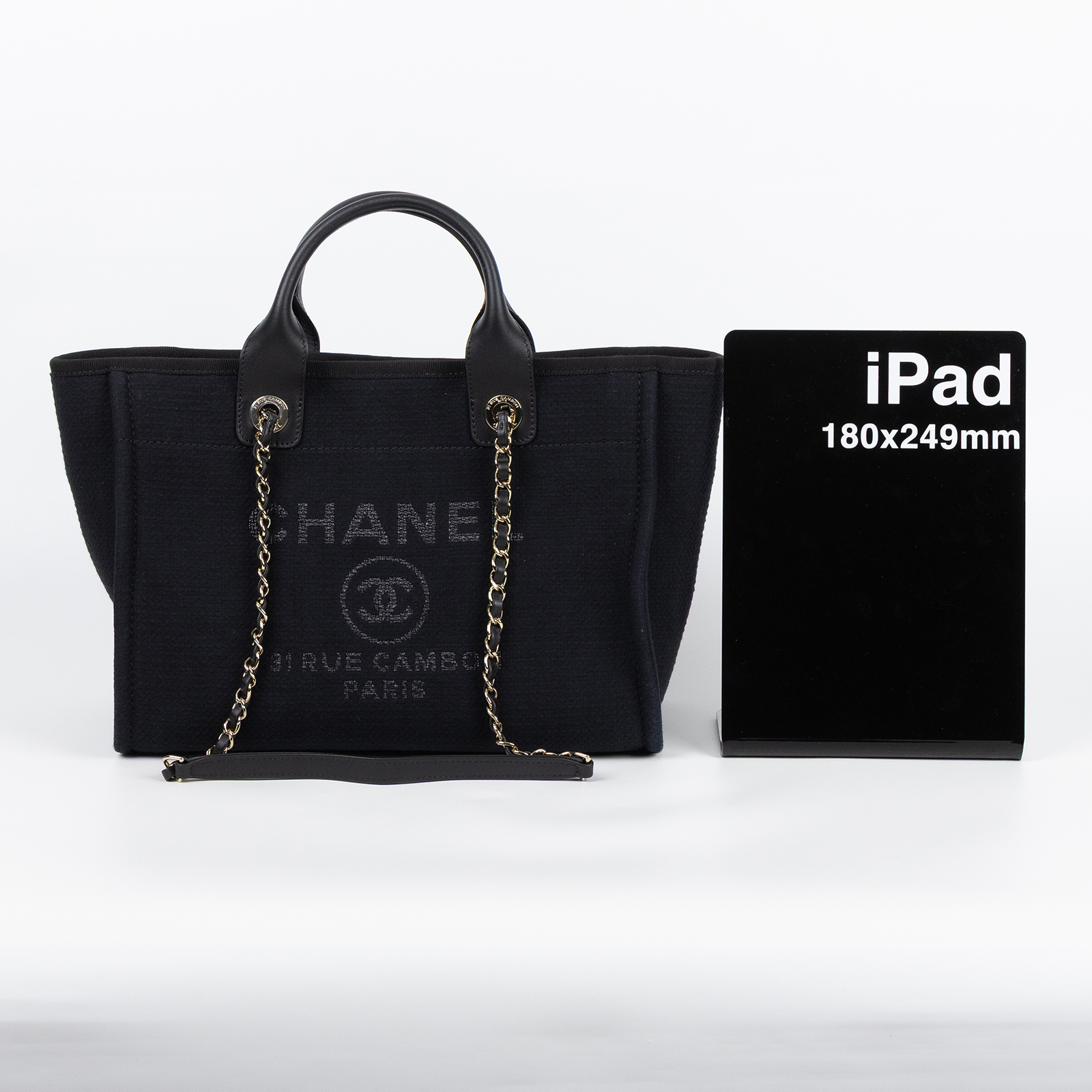 香奈兒 CHANEL 沙灘包 購物包 AS3351 B08435 晶片款 黑沙灘包 原廠盒子