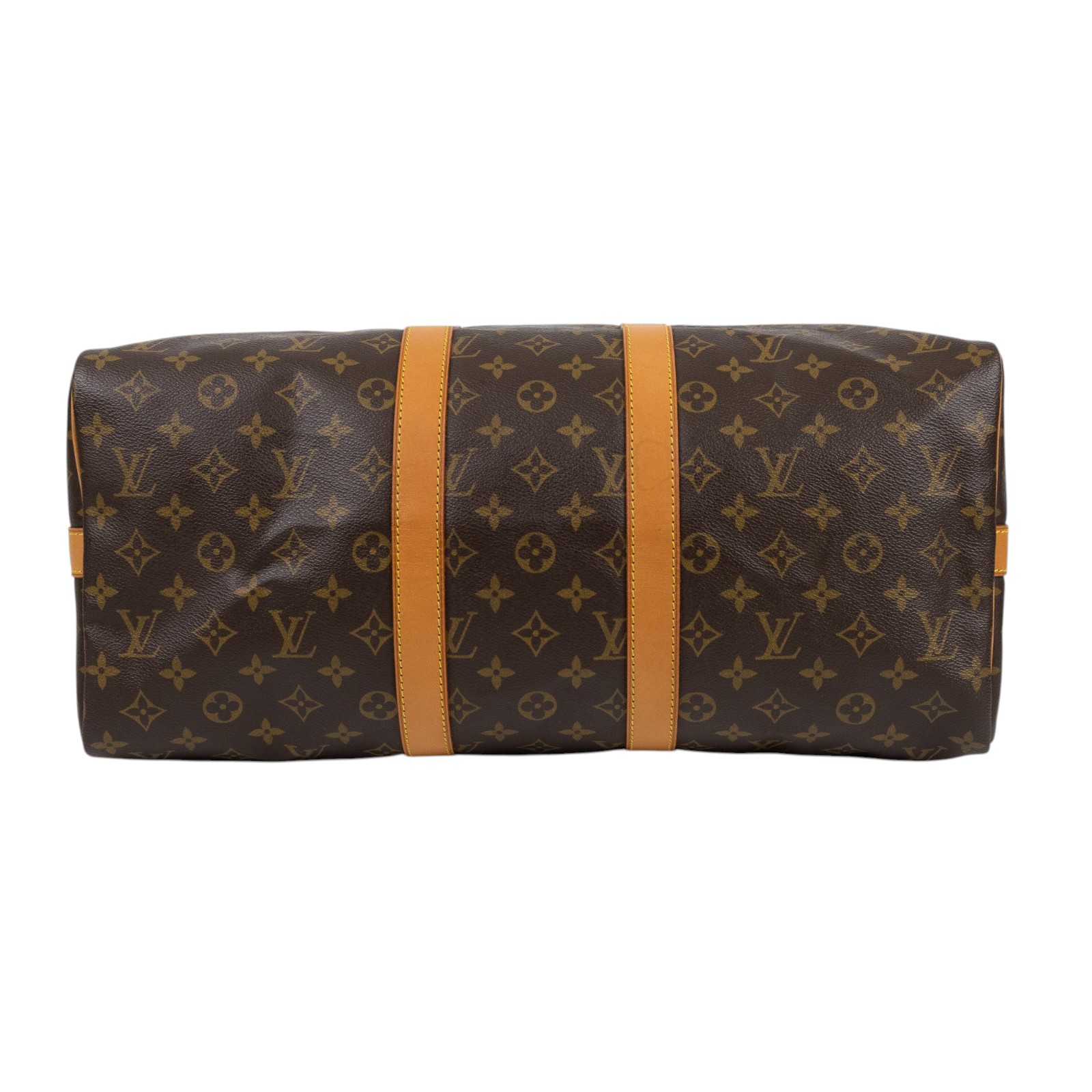 路易威登 LOUIS VUITTON Keepall Bandoulière 45 Monogram經典帆布 波士頓包  旅行袋 M41418  防塵袋/背帶(缺鑰匙)