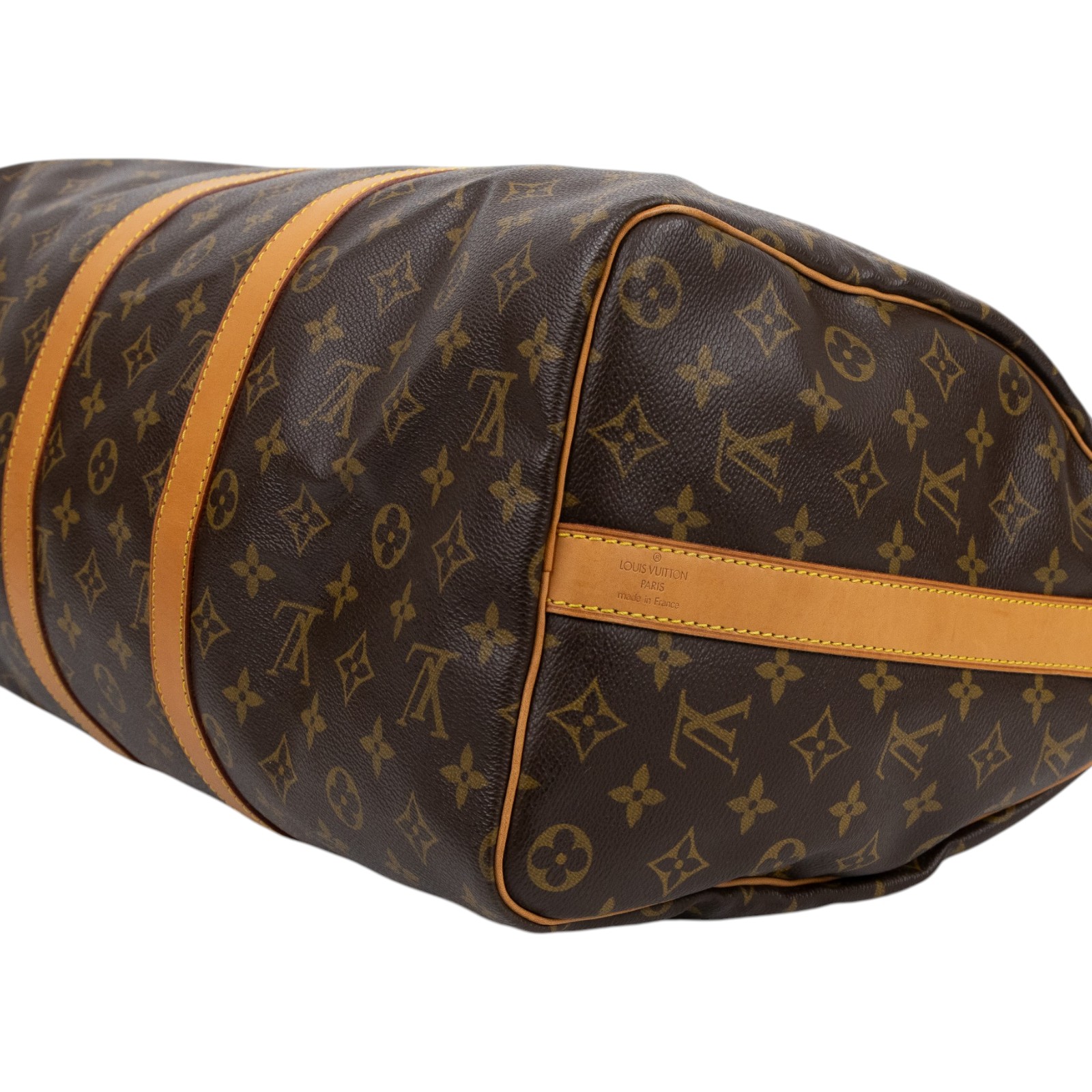 路易威登 LOUIS VUITTON Keepall Bandoulière 45 Monogram經典帆布 波士頓包  旅行袋 M41418  防塵袋/背帶(缺鑰匙)