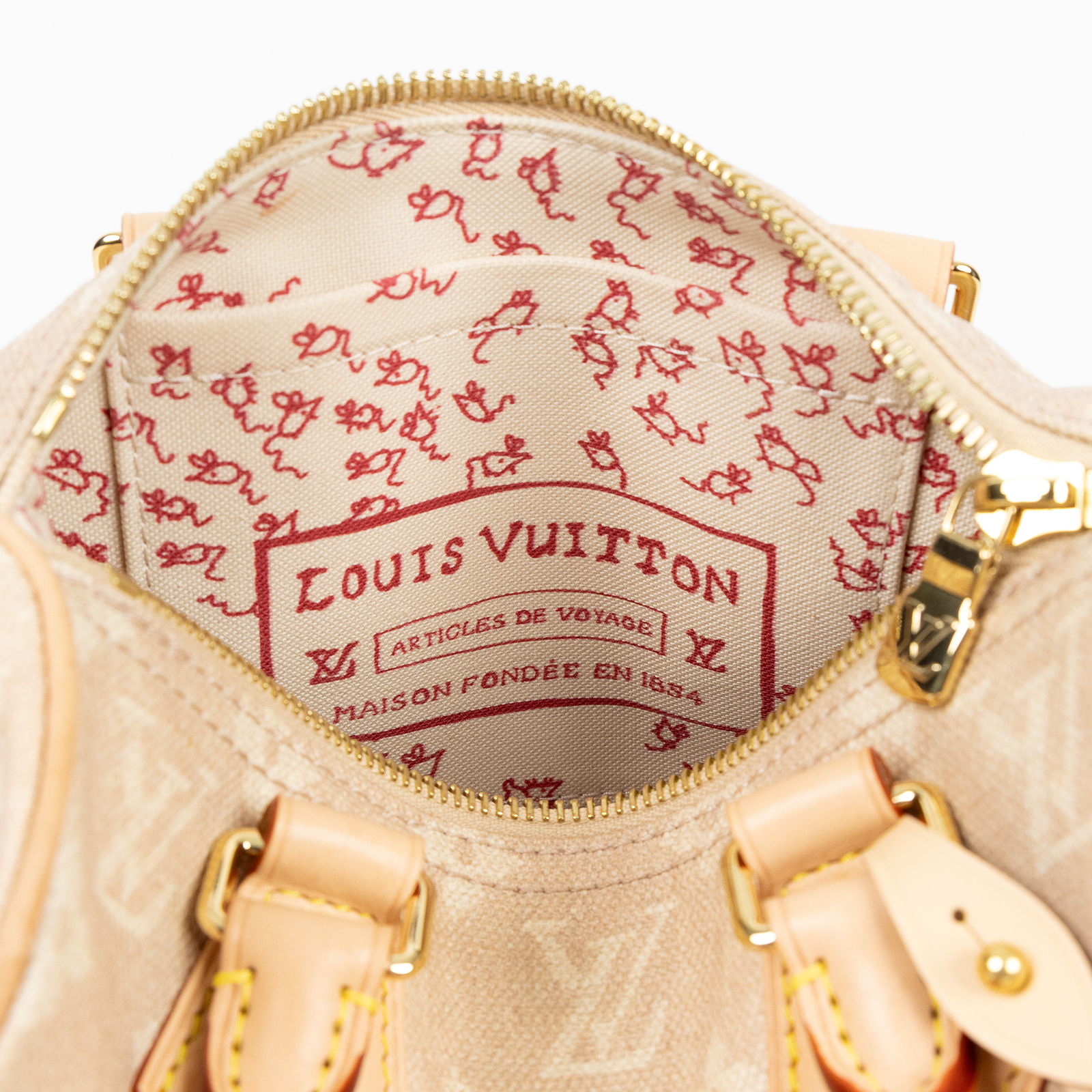 路易威登 LOUIS VUITTON Speedy Bandouliere 20 Meowgram 手提包 肩背包 斜背包 M15151 晶片款  防塵袋/背帶