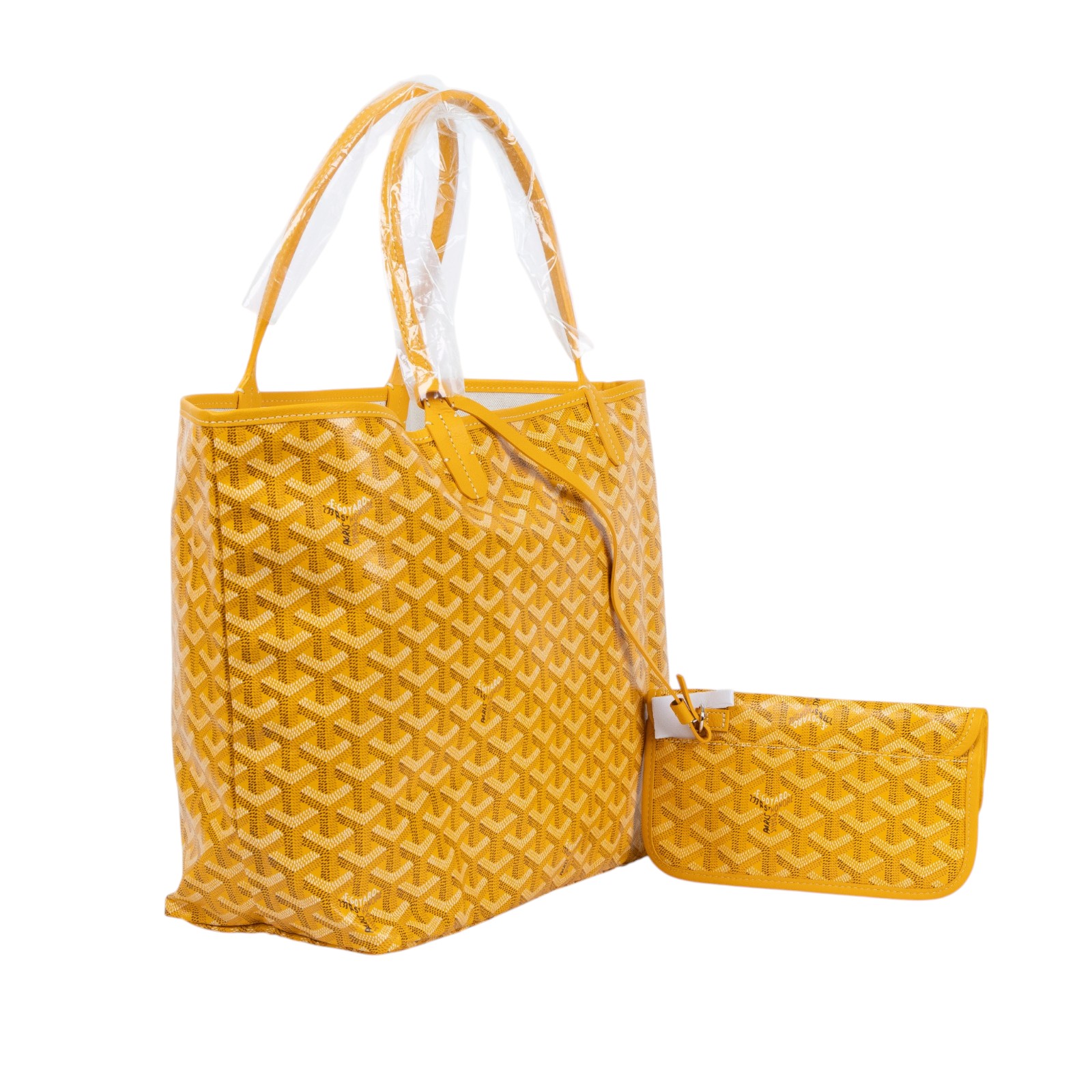 高雅德 GOYARD Saint Louis PM Bag 托特包 STLOUIPMLTY 黃SAINT LOUIS PM 防塵袋/內袋