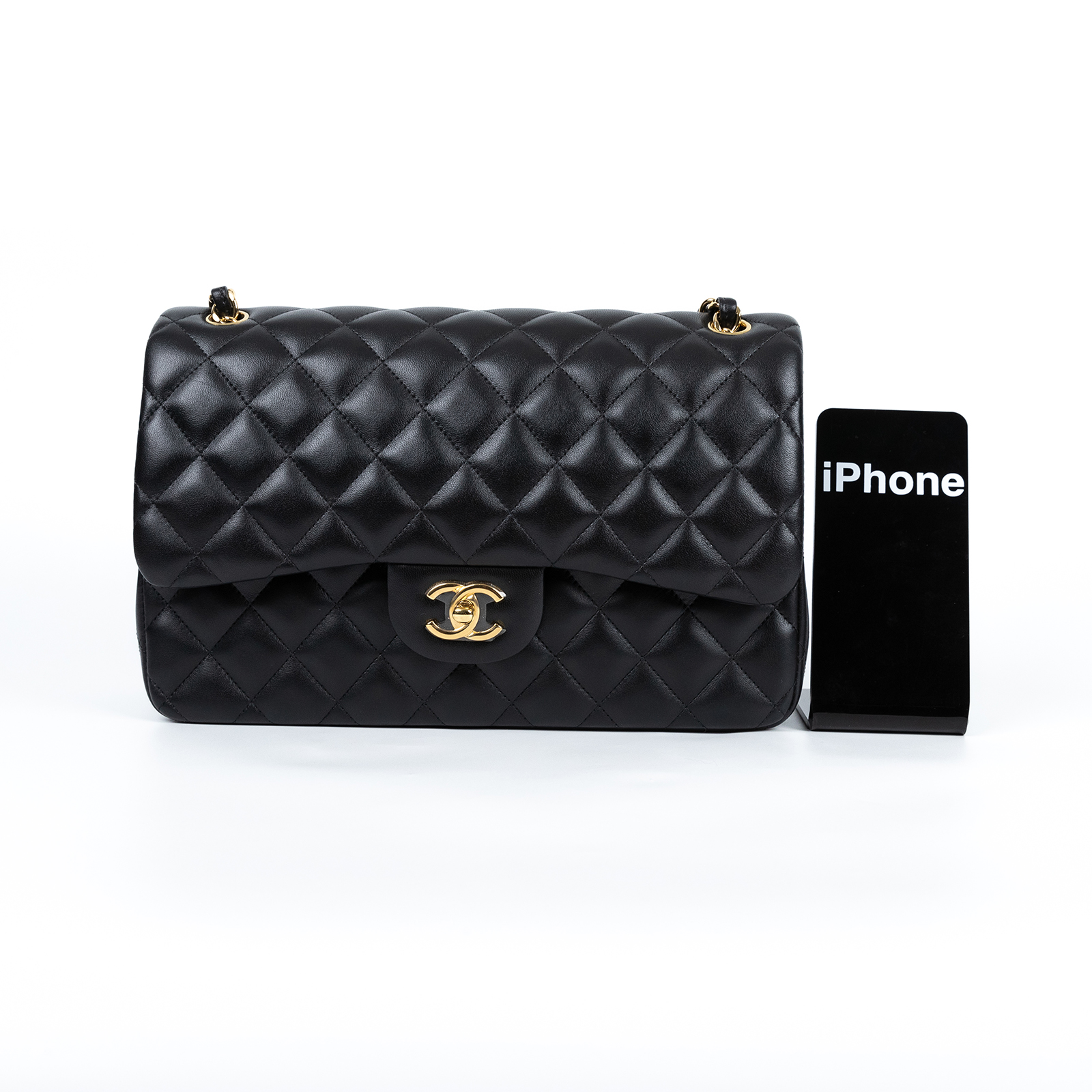 香奈兒 CHANEL CF 經典 大型 口蓋包 A58600 27開黑金羊COCO JUMBO 原廠盒子/防塵袋/保證卡