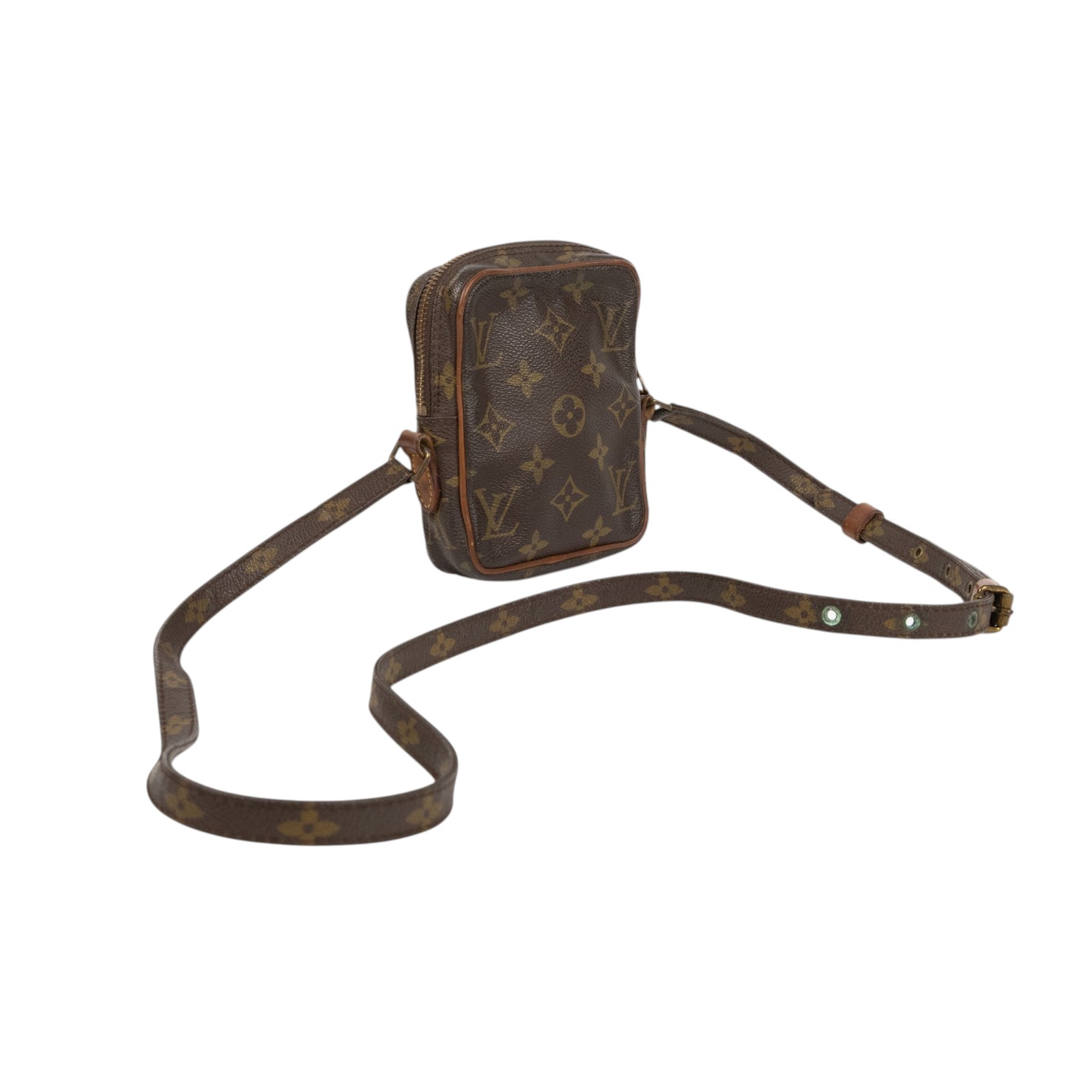 路易威登 LOUIS VUITTON Mini Danube 單肩包 斜背包 M45268 原花DANUBE MINI 無附屬品