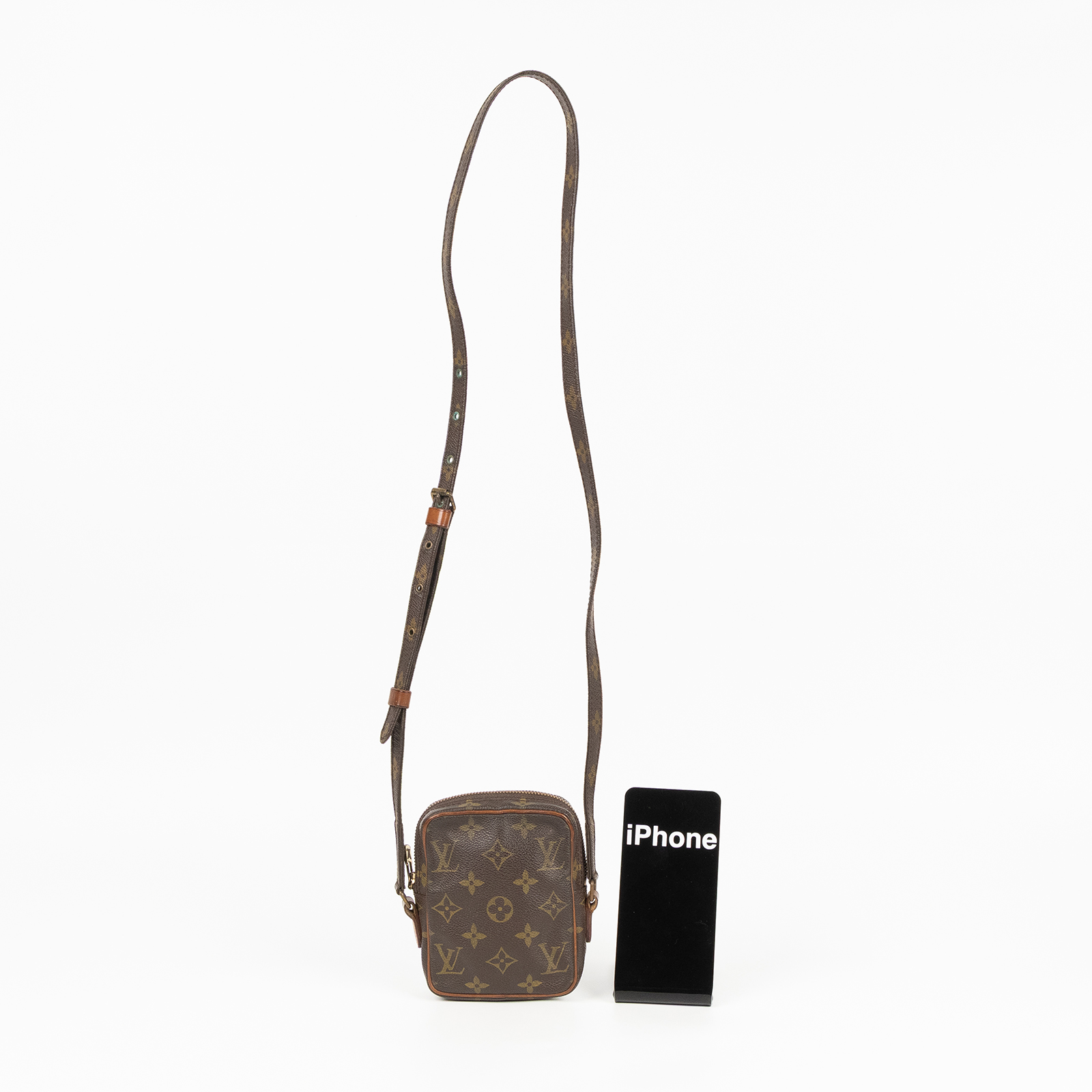 路易威登 LOUIS VUITTON Mini Danube 單肩包 斜背包 M45268 原花DANUBE MINI 無附屬品
