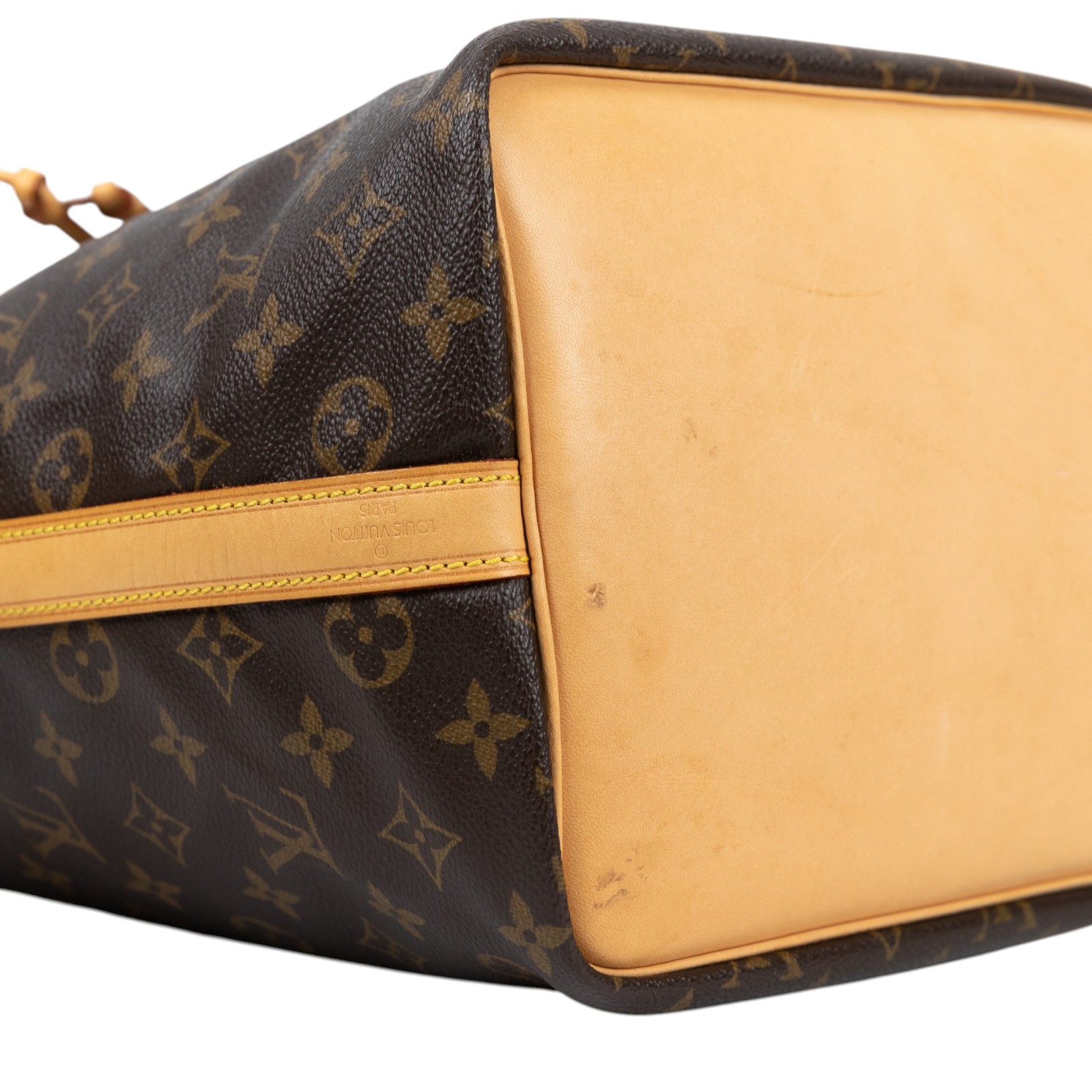 路易威登 LOUIS VUITTON Petit Noé 舊款 束口水桶包 M42226 原花水桶包 中款 防塵袋