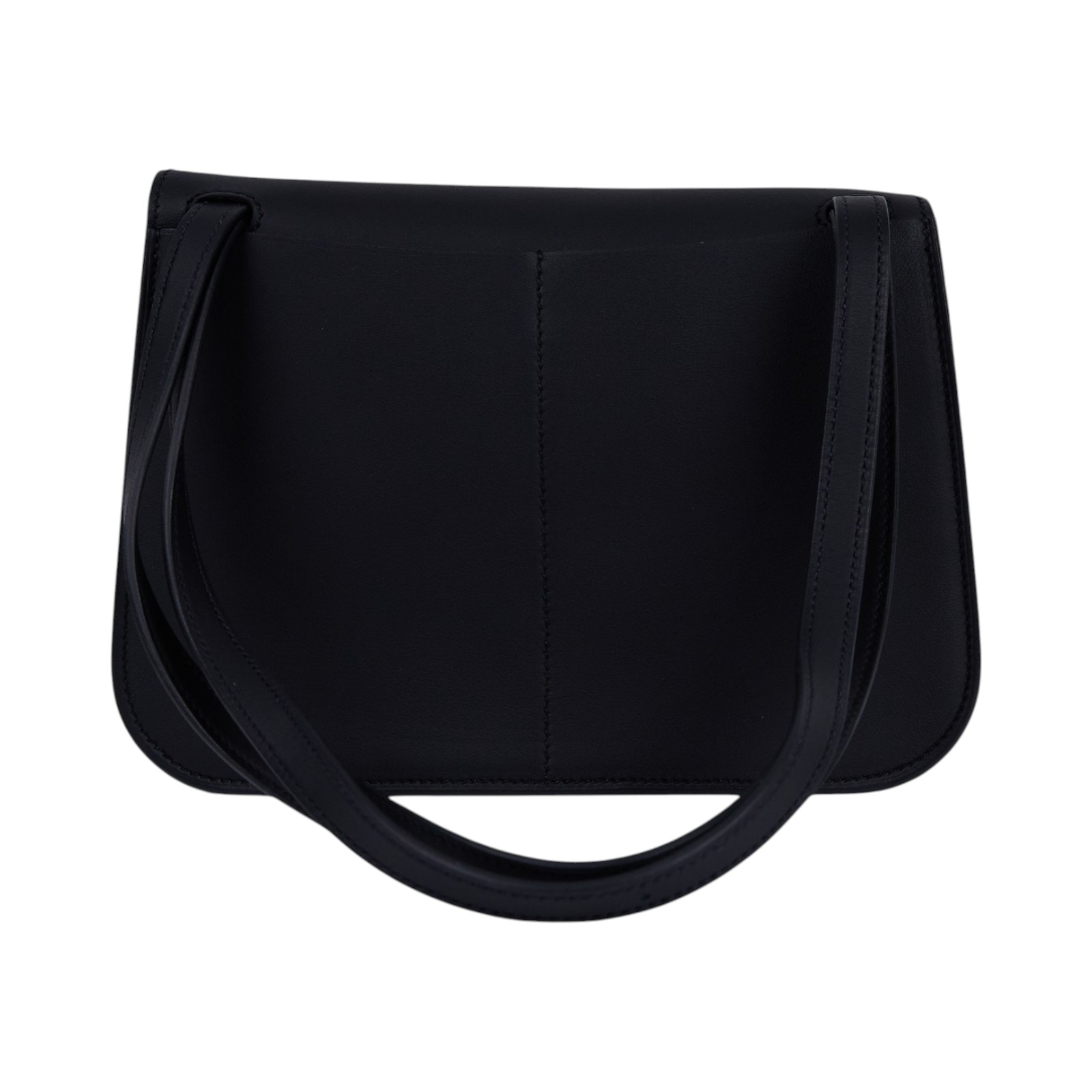 愛馬仕 Hermes Halzan Mini 手提 肩背 斜背包 銀色五金 黑色 H069523CKAH /KBT006TD  原廠盒子/購買證明