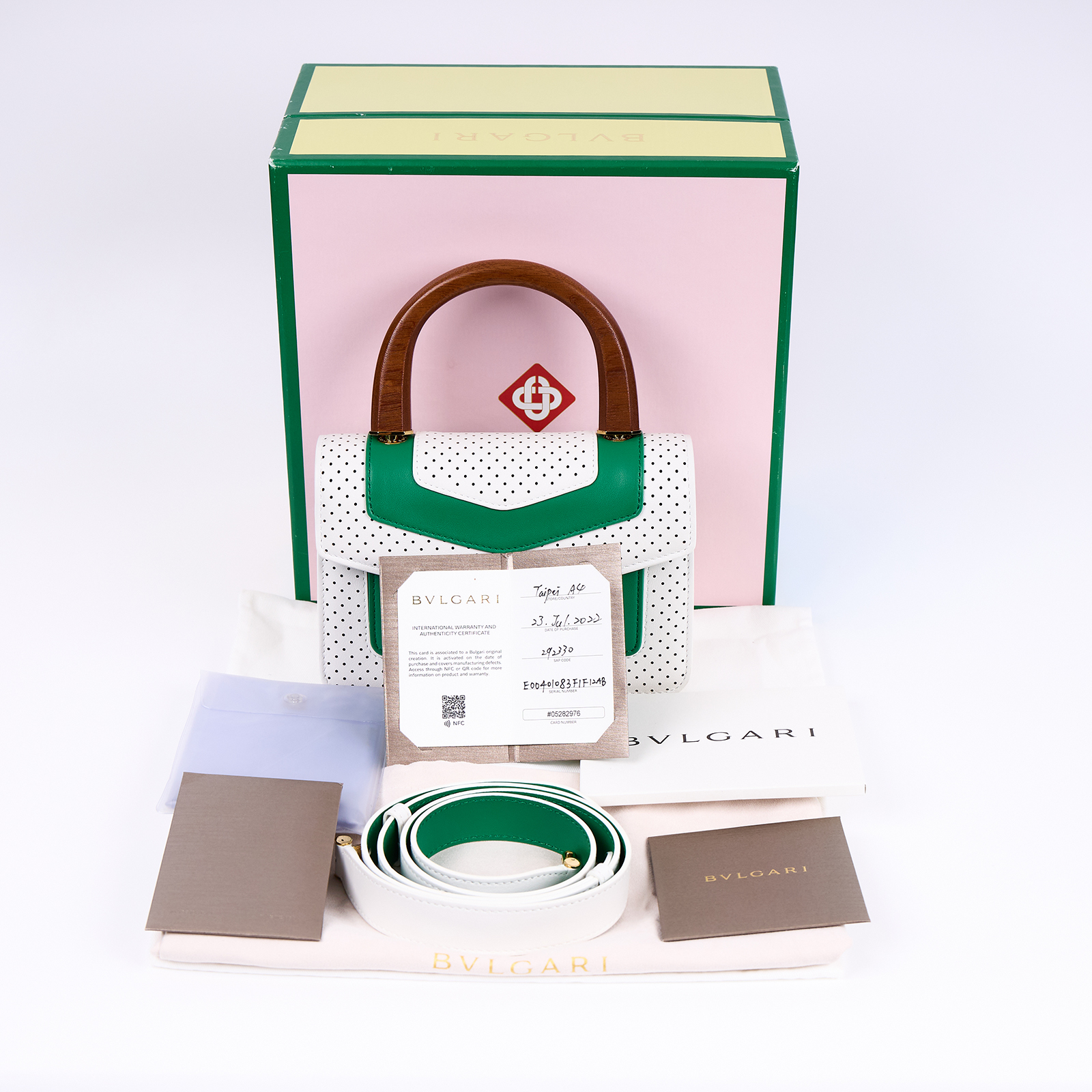 寶格麗 BVLGARI Serpenti Forever 口蓋包 肩背包 斜背包 手提包 292330  原廠盒子/防塵袋/雨衣/證書/背帶/提把