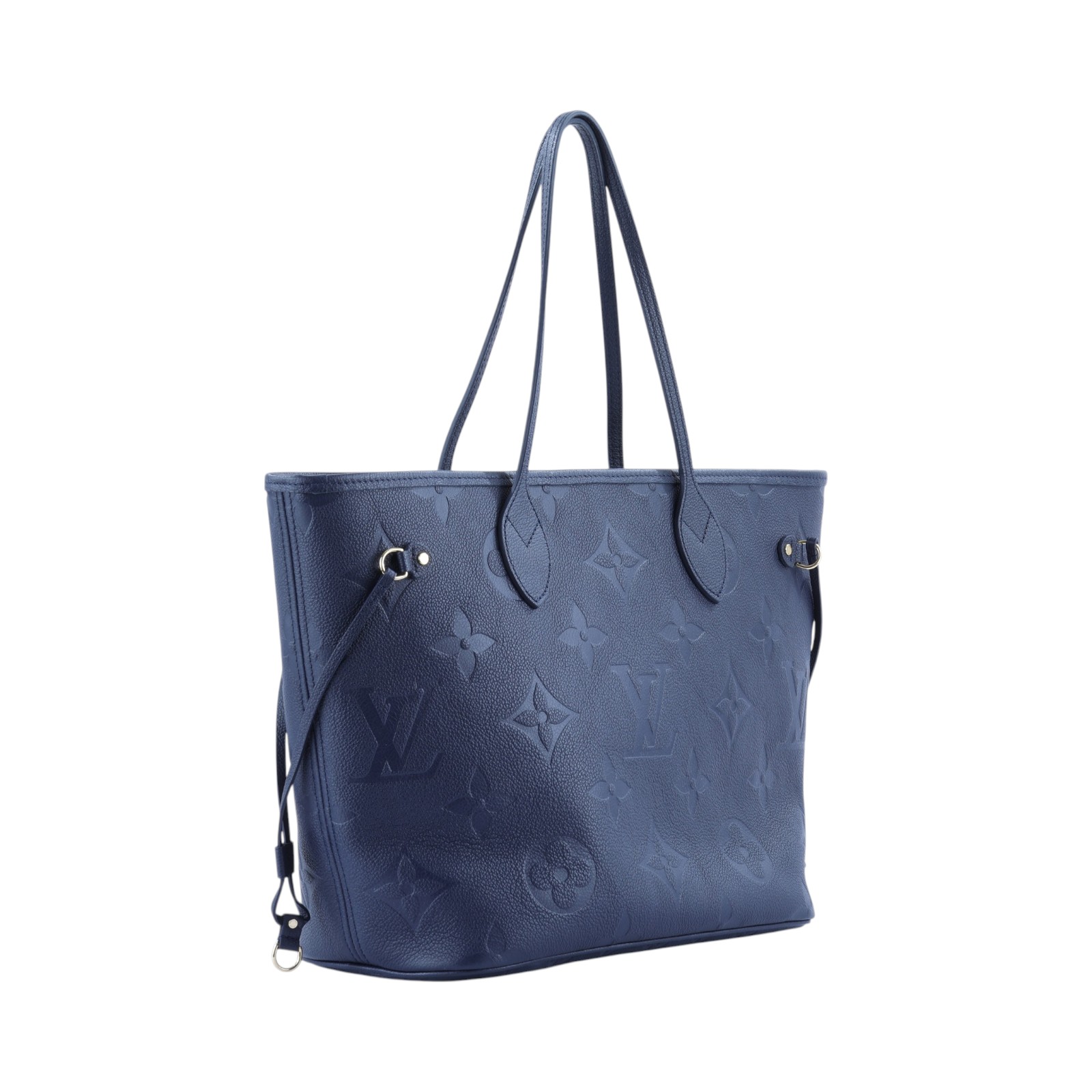 路易威登 LOUIS VUITTON Neverfull MM 托特包 肩背包 M47143 晶片款 海軍藍Neverfull MM 防塵袋