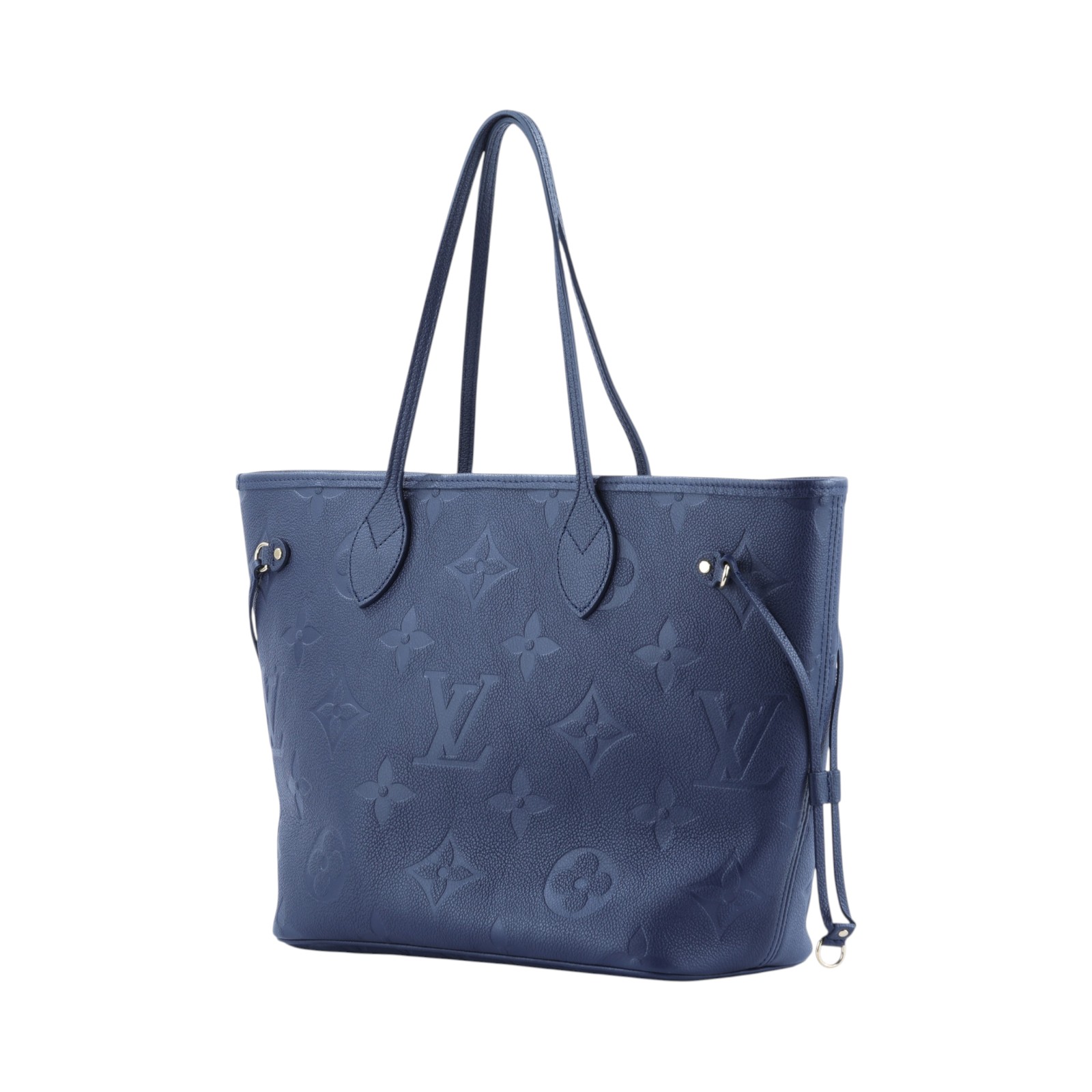 路易威登 LOUIS VUITTON Neverfull MM 托特包 肩背包 M47143 晶片款 海軍藍Neverfull MM 防塵袋