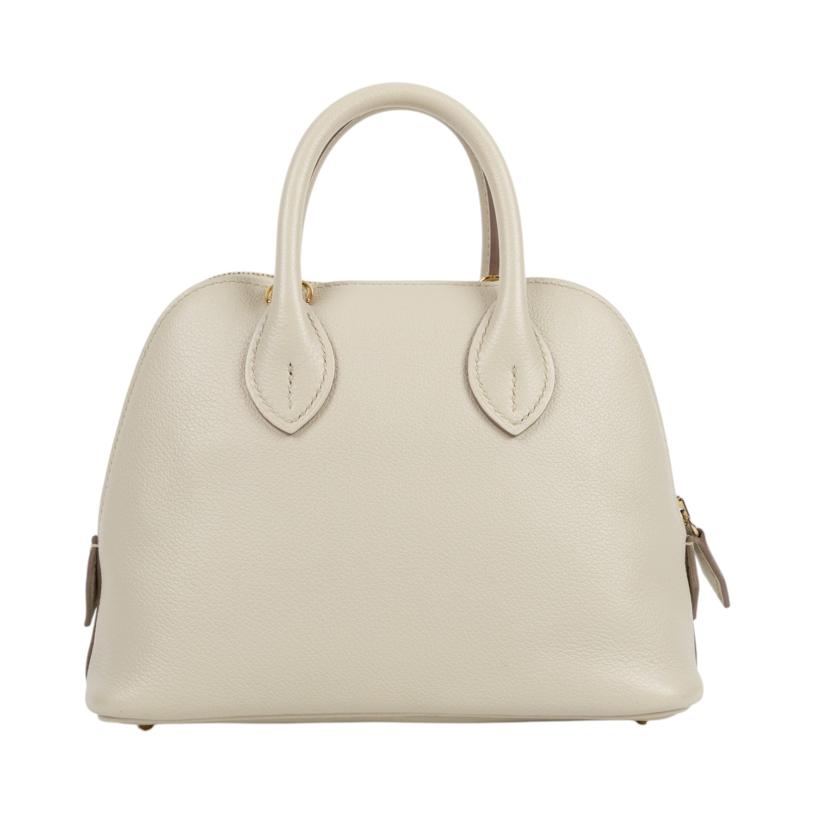 愛馬仕 Hermes Bolide Bag 1923 柏莉包 mini 金色五金 冰川白 H075180CC8L B刻  原廠盒子/防塵袋/背帶/加拿大購買證明