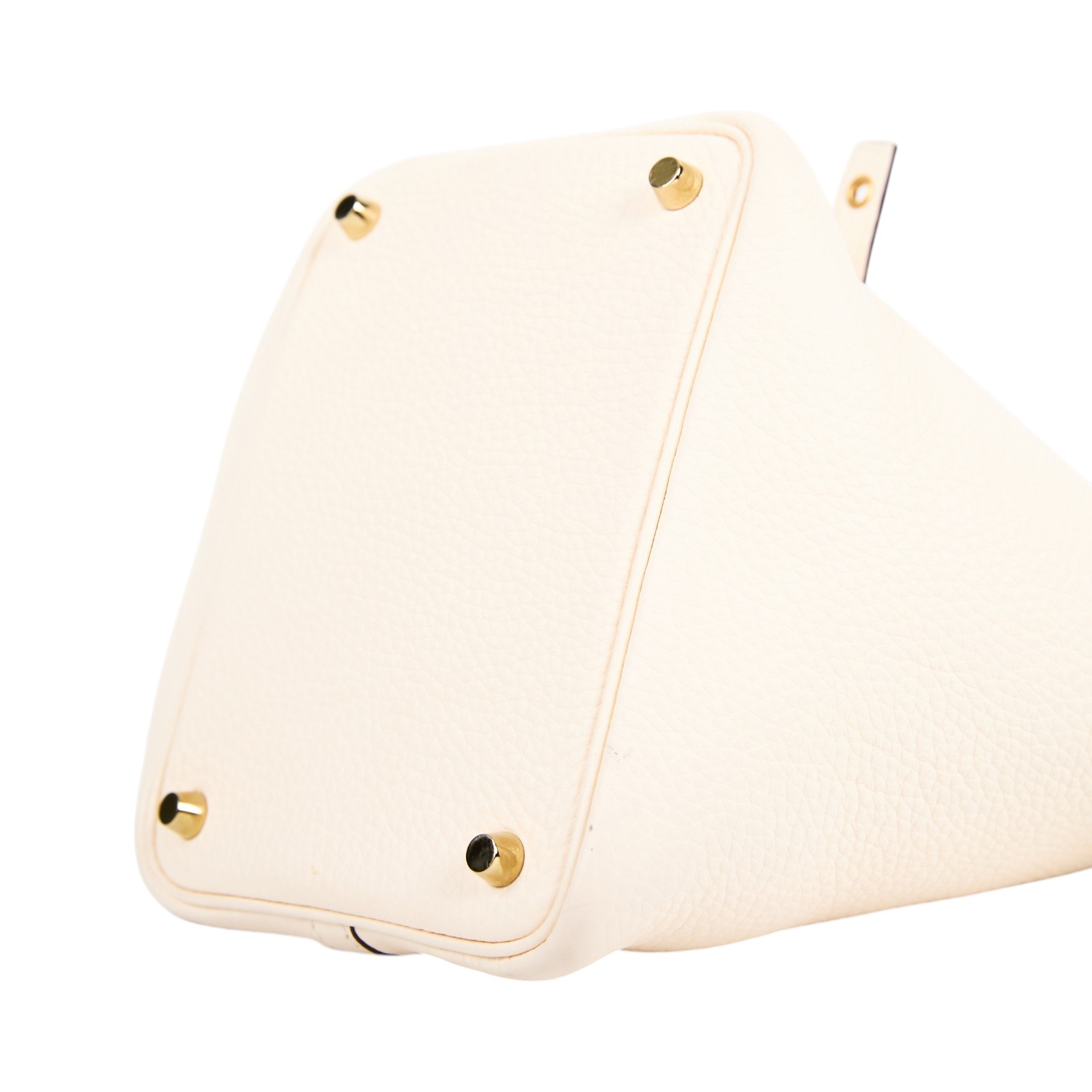 愛馬仕 Hermes Picotin Lock 18 菜籃子包 金色五金 奶油白 H056289CCI2 /Z刻  原廠盒子/防塵袋/鎖組/購買證明