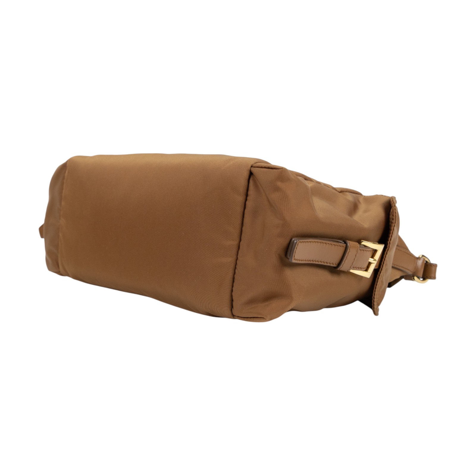 普拉達 PRADA Explore Re-Nylon 皮革 肩背包 大型 1BC264_RDLN 咖色Explore尼龍肩背包 大號 防塵袋