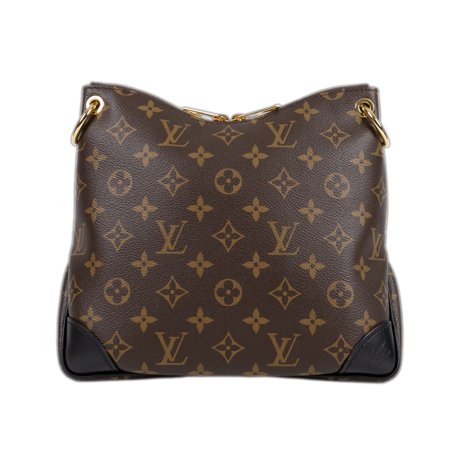 路易威登 LOUIS VUITTON Odéon PM 經典原花 天然色皮革 拉鍊 肩背 斜背包 M45354 晶片款 原花ODEON NM PM 防塵袋/背帶