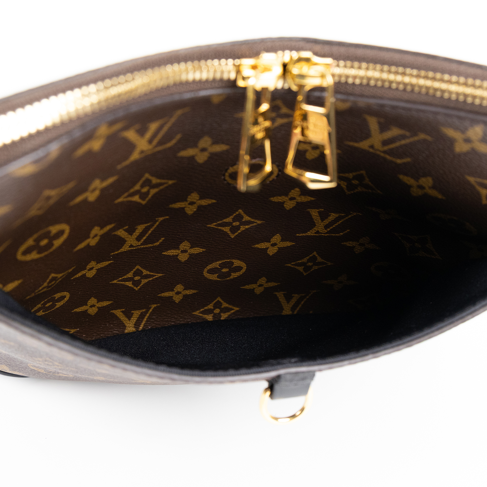 路易威登 LOUIS VUITTON Odéon PM 經典原花 天然色皮革 拉鍊 肩背 斜背包 M45354 晶片款 原花ODEON NM PM 防塵袋/背帶