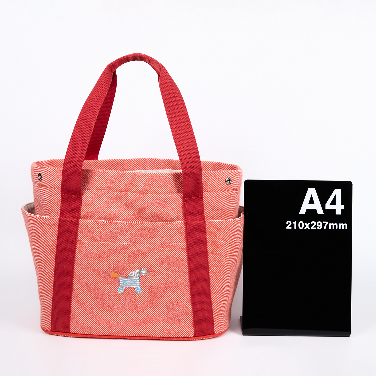 愛馬仕 Hermes Animaux Nattes 羊毛 育兒包 火橘色 H103833Mv02 H103833M 火焰橘NAPPY 無附屬品