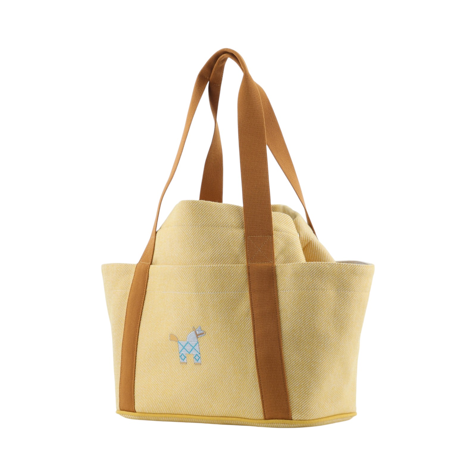 愛馬仕 Hermes Animaux Nattes 羊毛 育兒包 芥末黃 H103833Mv04 H103833M 芥末黃NAPPY 無附屬品