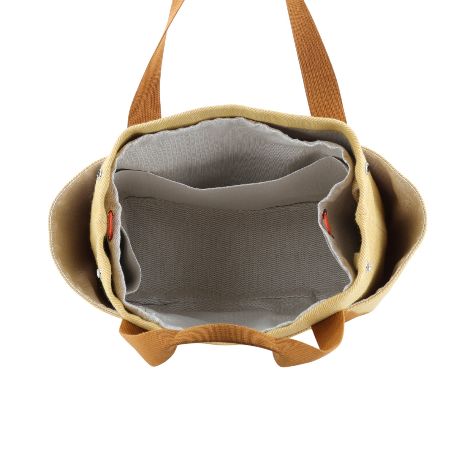愛馬仕 Hermes Animaux Nattes 羊毛 育兒包 芥末黃 H103833Mv04 H103833M 芥末黃NAPPY 無附屬品