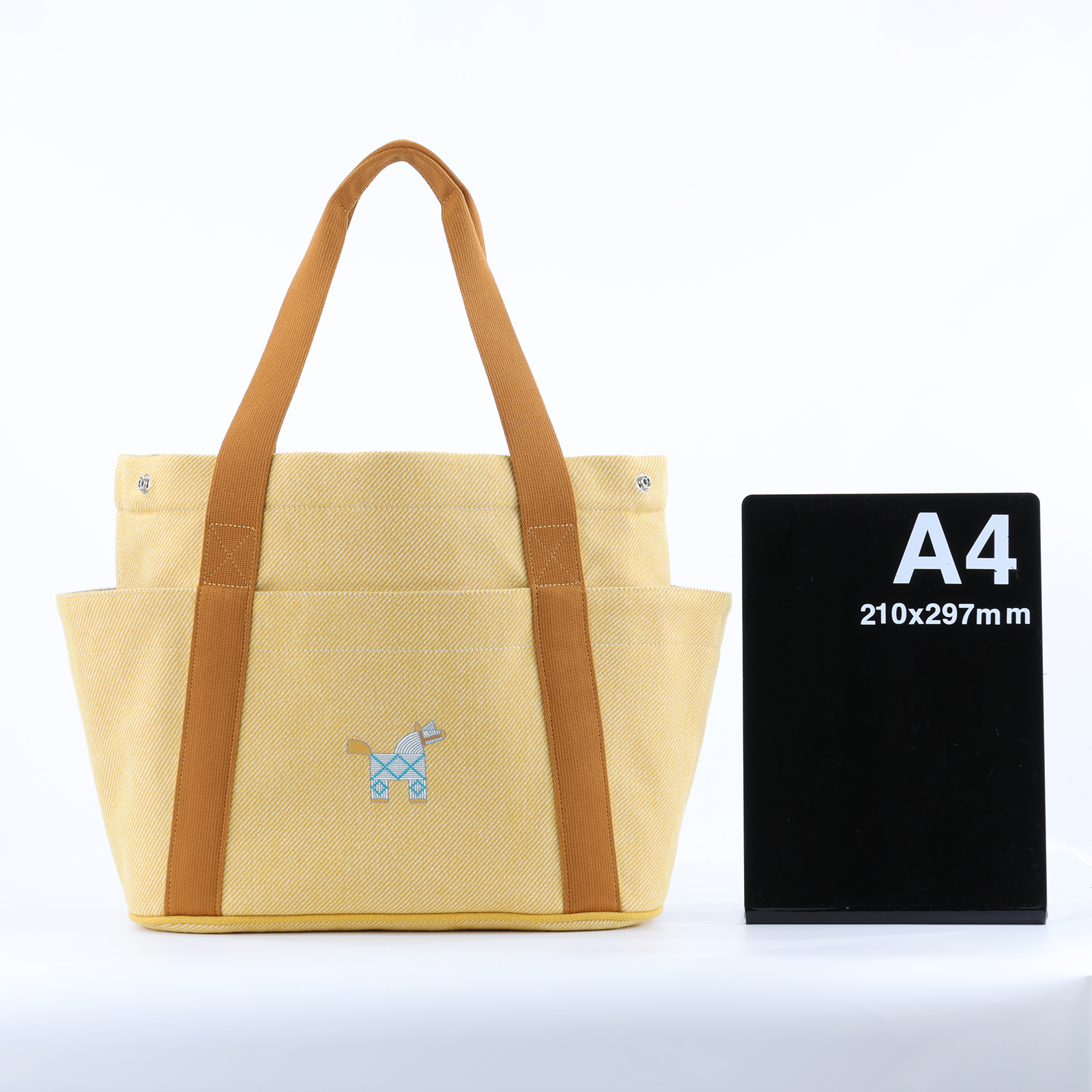 愛馬仕 Hermes Animaux Nattes 羊毛 育兒包 芥末黃 H103833Mv04 H103833M 芥末黃NAPPY 無附屬品